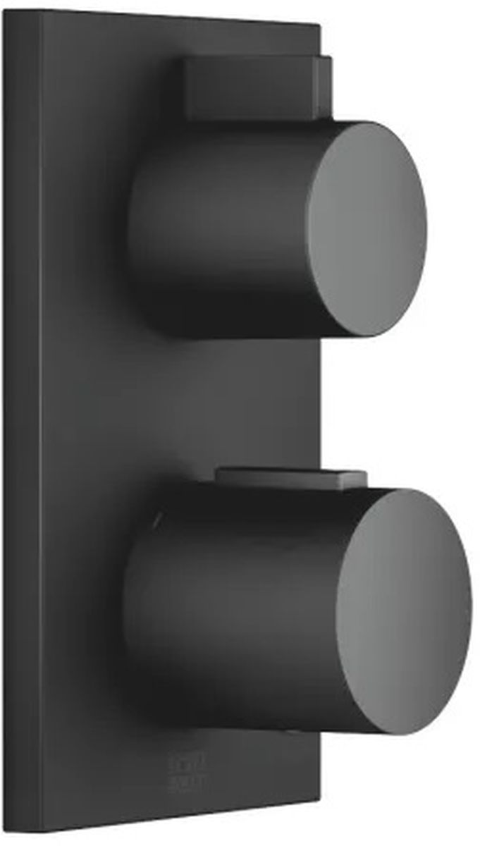 Dornbracht Specific Badewannen- und Duscharmatur Unterputz mit Thermostat schwarz 36425670-33
