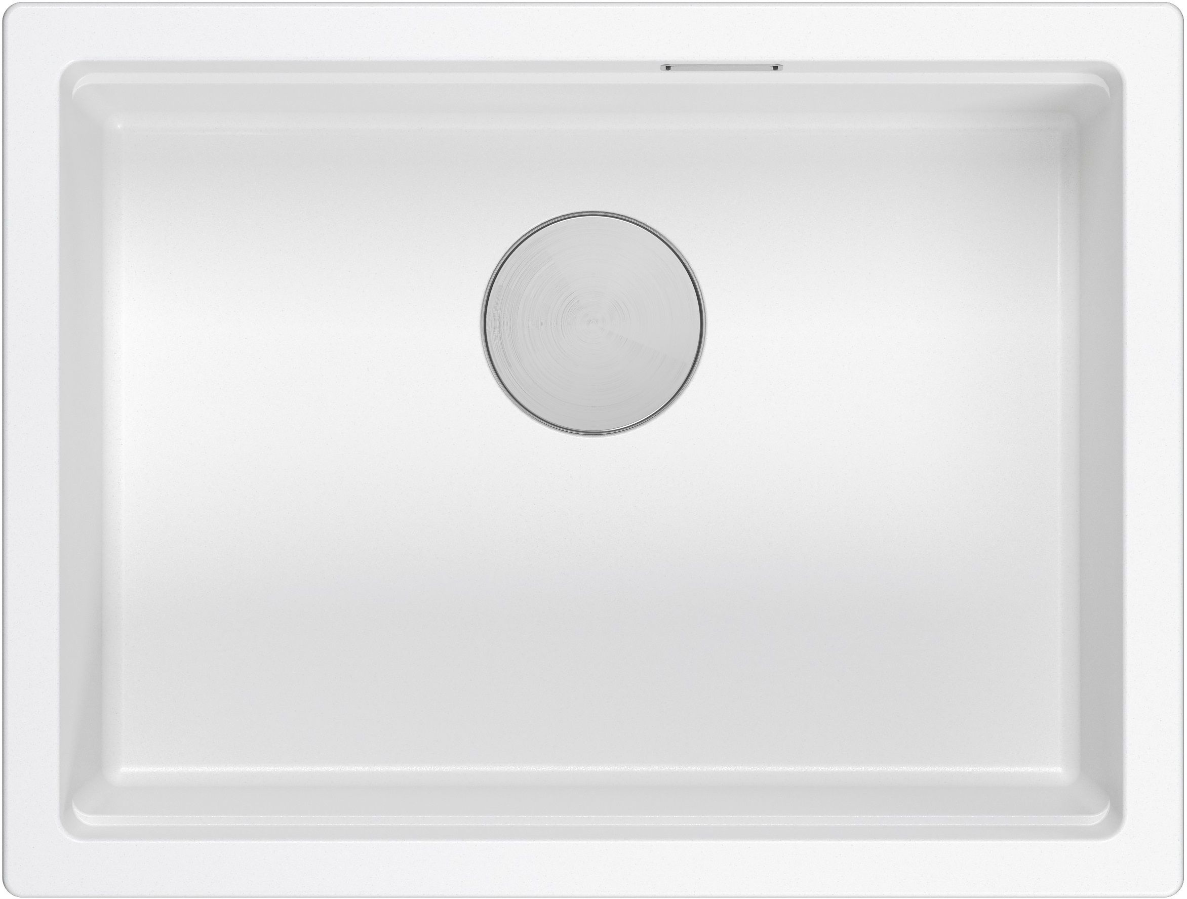 Quadron Logan GraniteQ-Spüle 56x45 cm weiß HQJ6045U1_BS_U