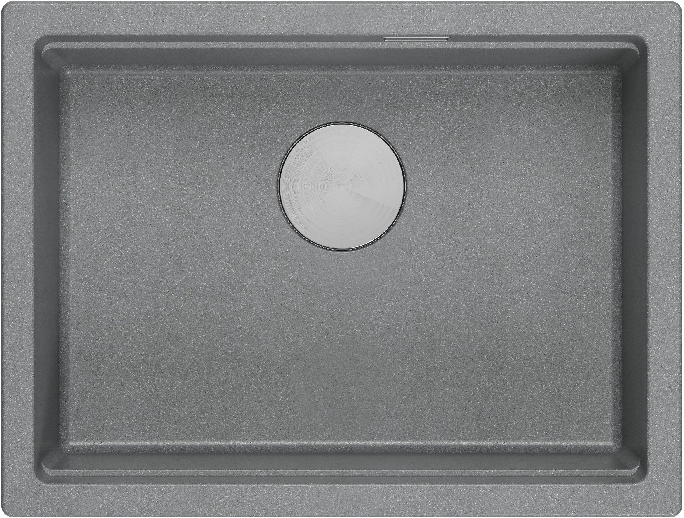 Quadron Logan GraniteQ-Spüle 56x45 cm grau/graphit/onyx HQJ6045U5_BS_U