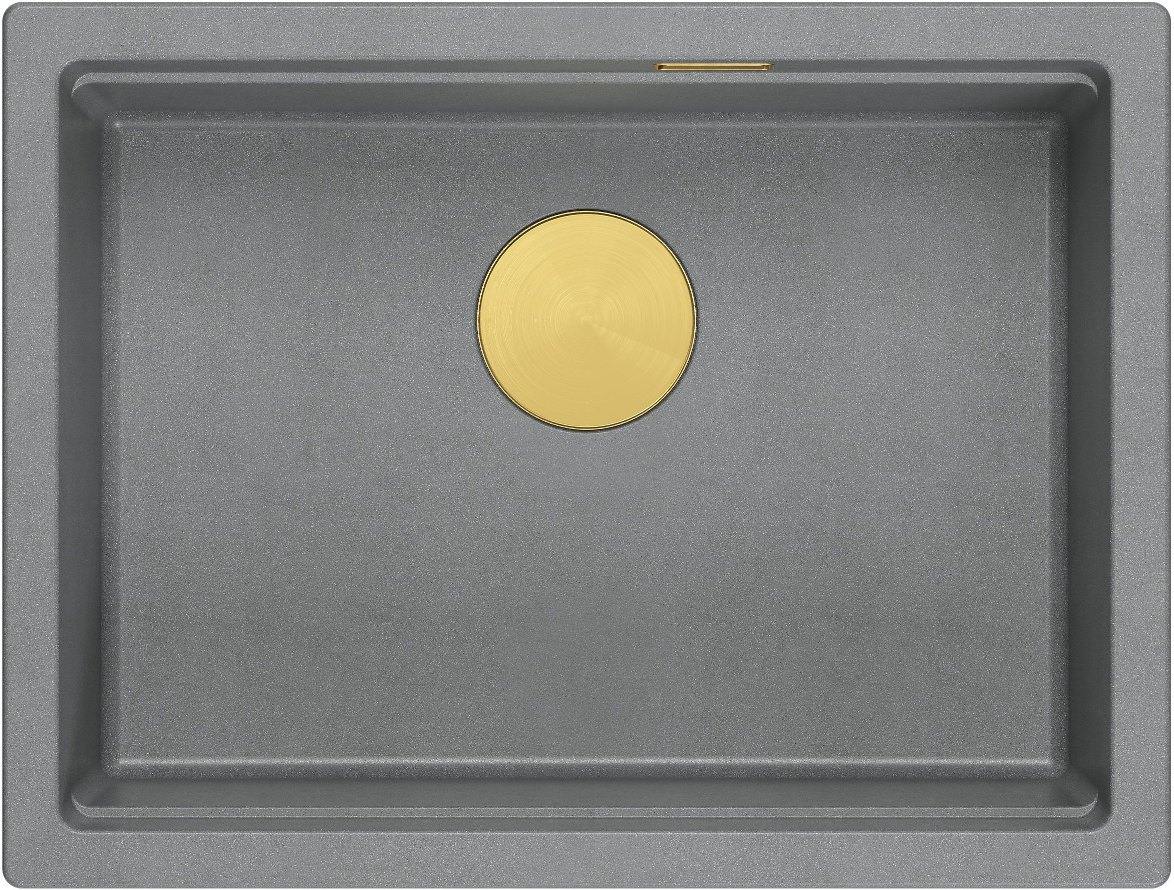 Quadron Logan GraniteQ-Spüle 56x45 cm grau/graphit/onyx HQJ6045U5_PVDG1_U