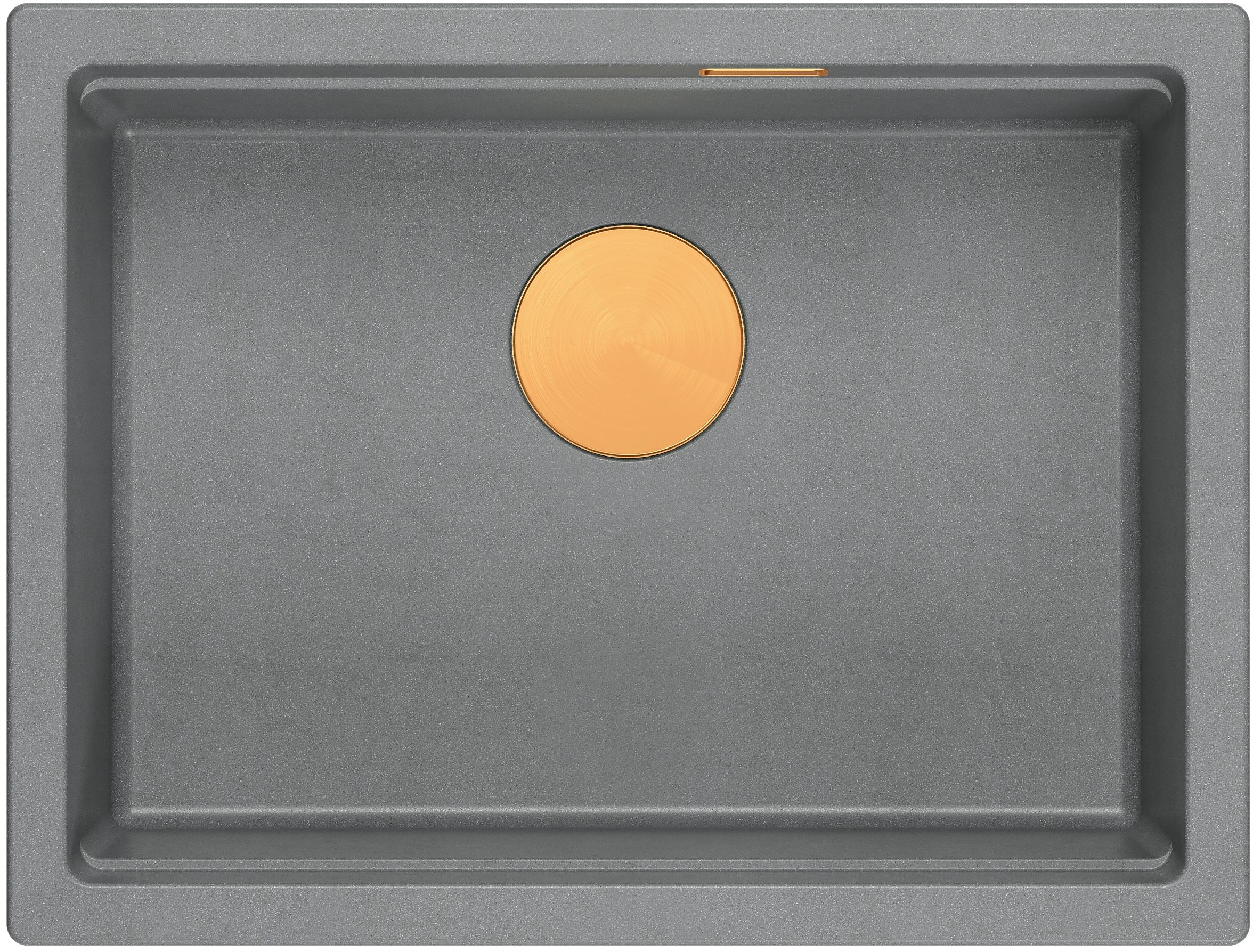 Quadron Logan GraniteQ-Spüle 56x45 cm grau/graphit/onyx HQJ6045U5_PVDC1_U