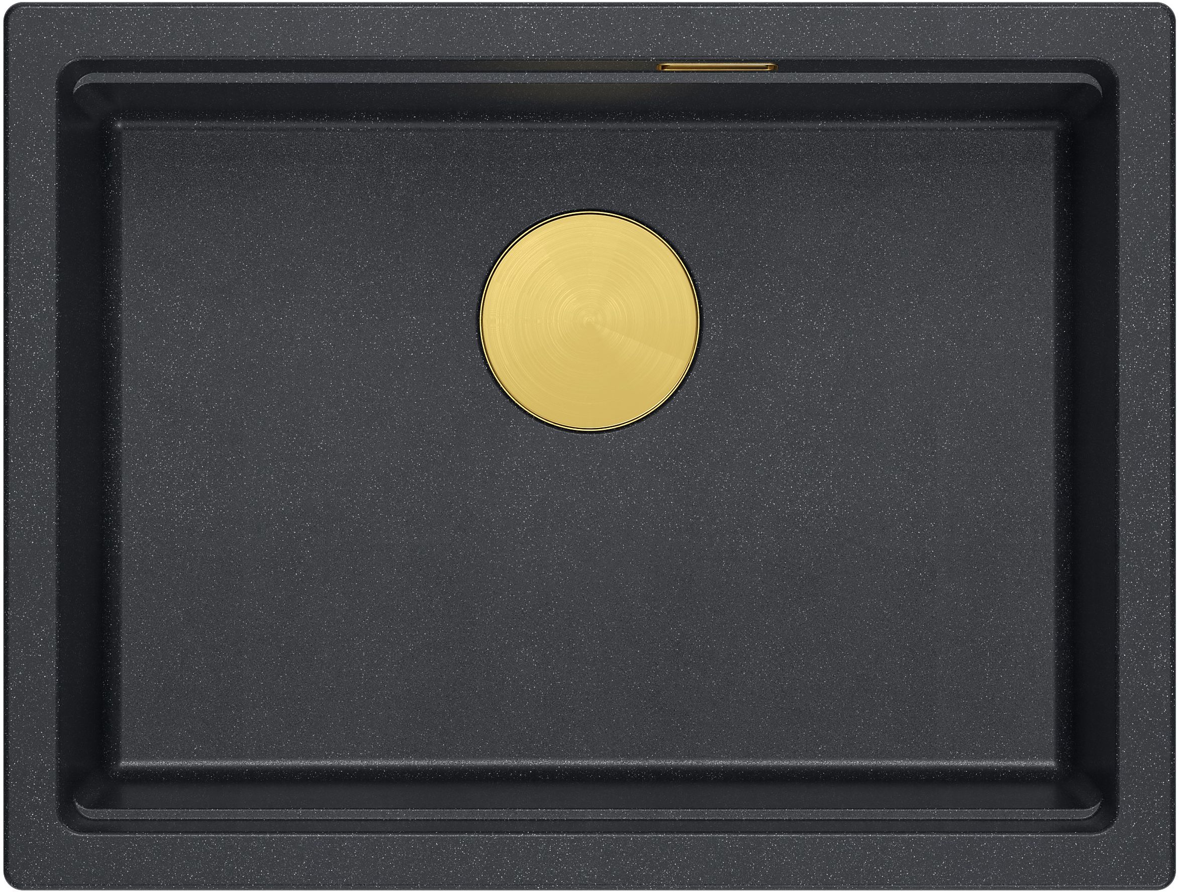 Quadron Logan graniteq-spüle 56x45 cm schwarz HQJ6045U8_PVDG1_U