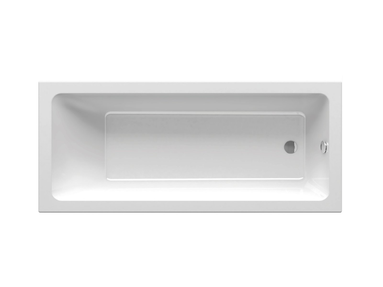 Ravak 10° Rechteckige Badewanne 170x75 cm weiß CA71300000
