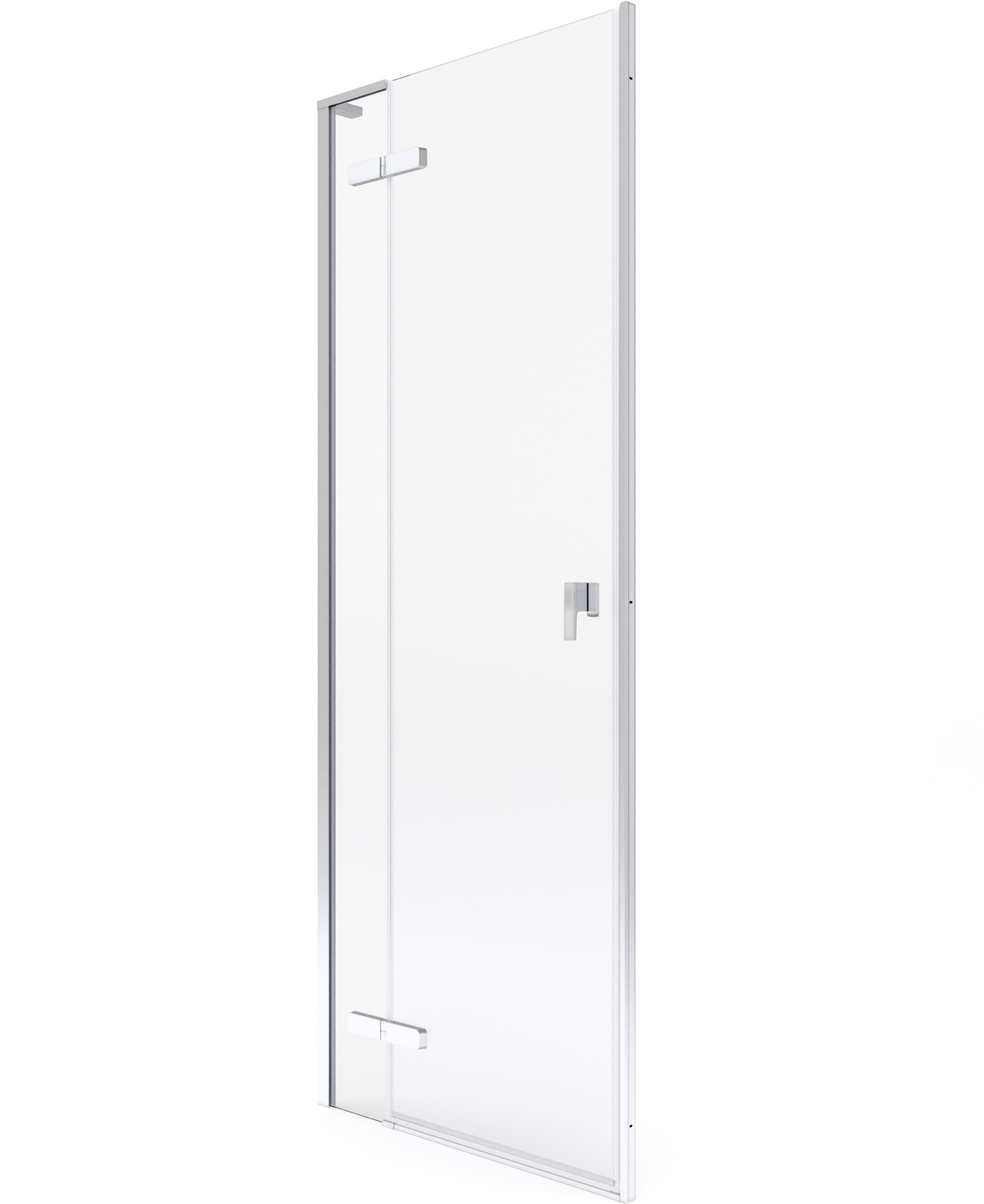 Roca Metropolis-N Duschtüren 90 cm aufklappbar chrom Glanz/durchsichtiges Glas AMP0809012M