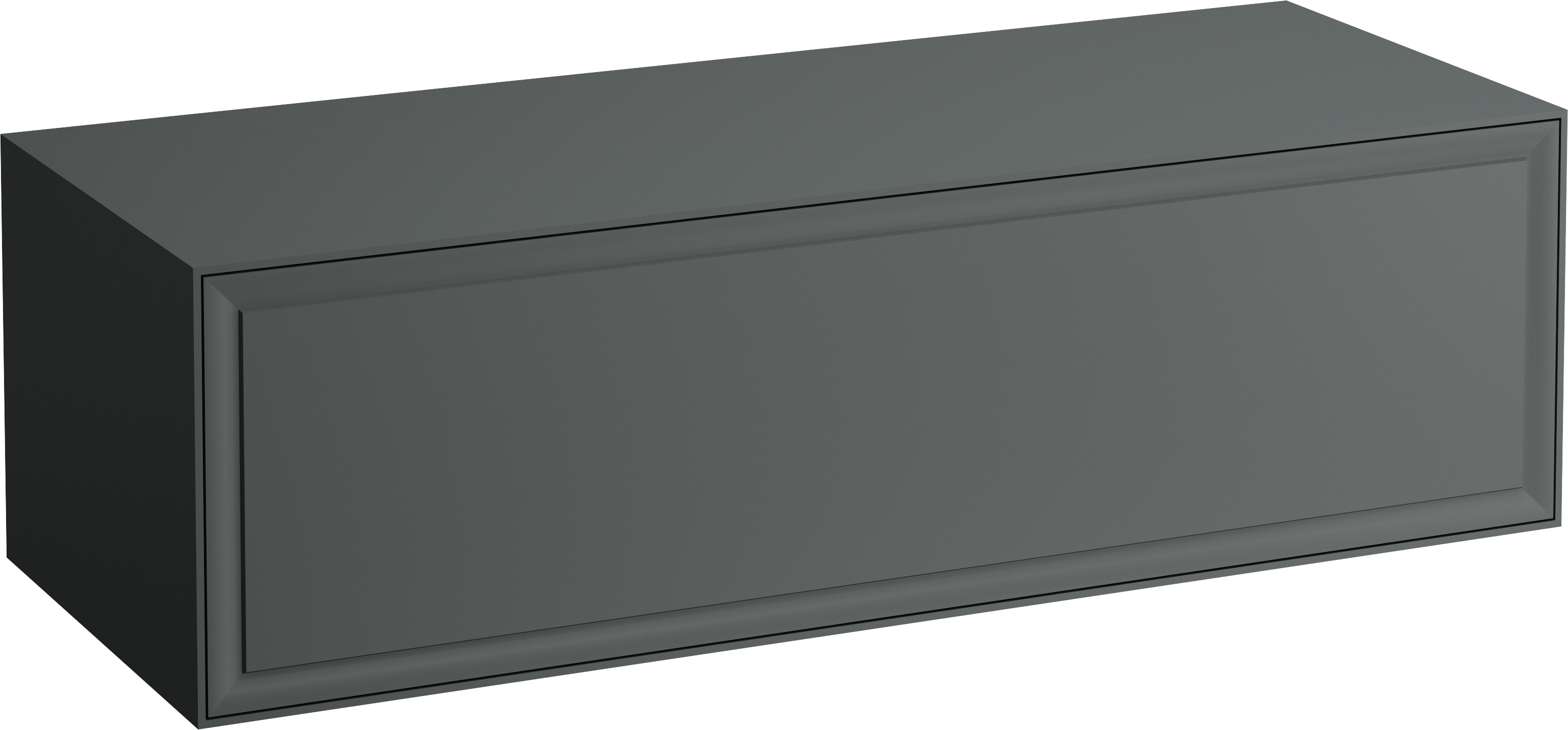 Laufen The New Classic Schrank mit Arbeitsplatte 117.5x45.5x34.5 cm Unterschrank hängend grau H4060250856271