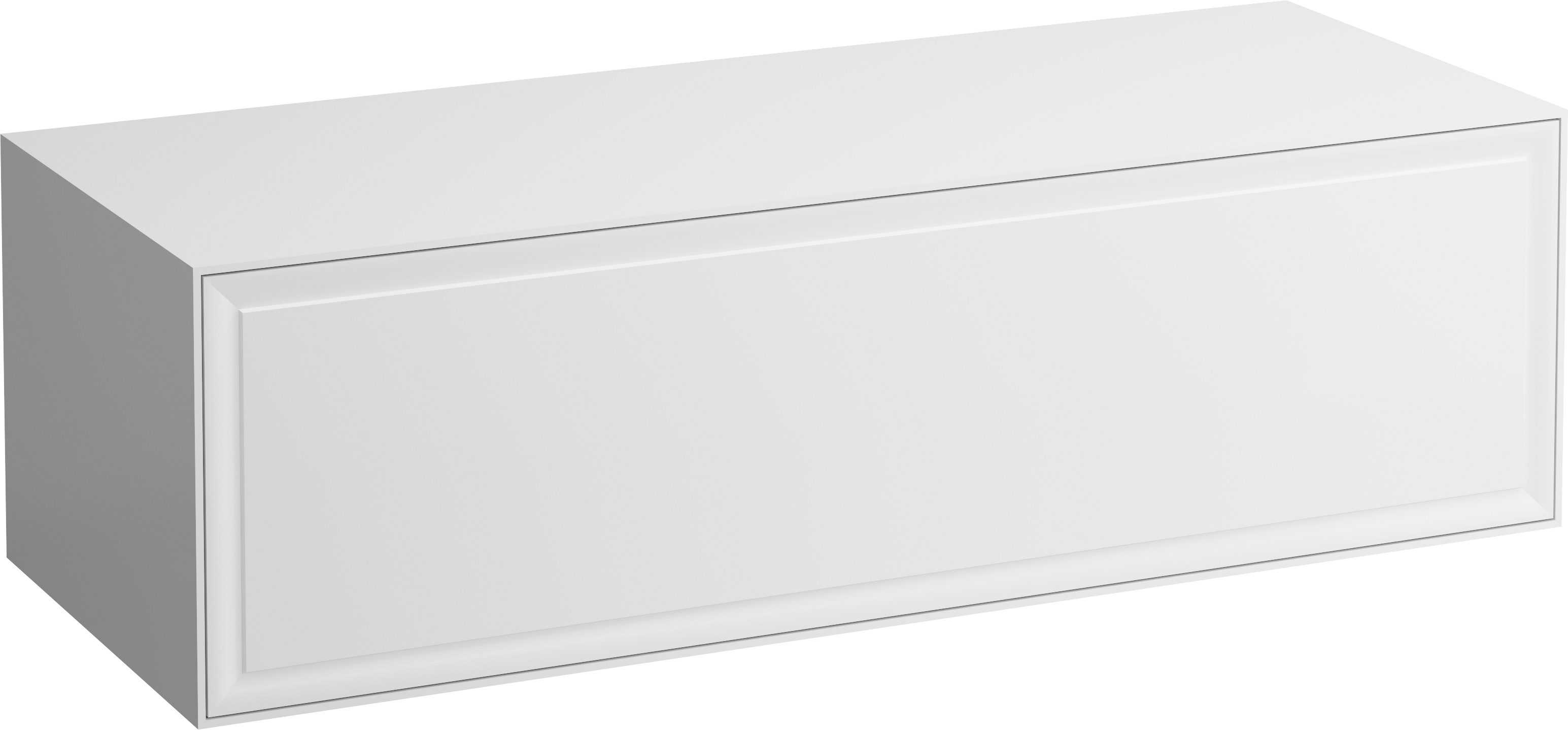 Laufen The New Classic Schrank mit Arbeitsplatte 117.5x45.5x34.5 cm Unterschrank hängend weiß H4060250856311