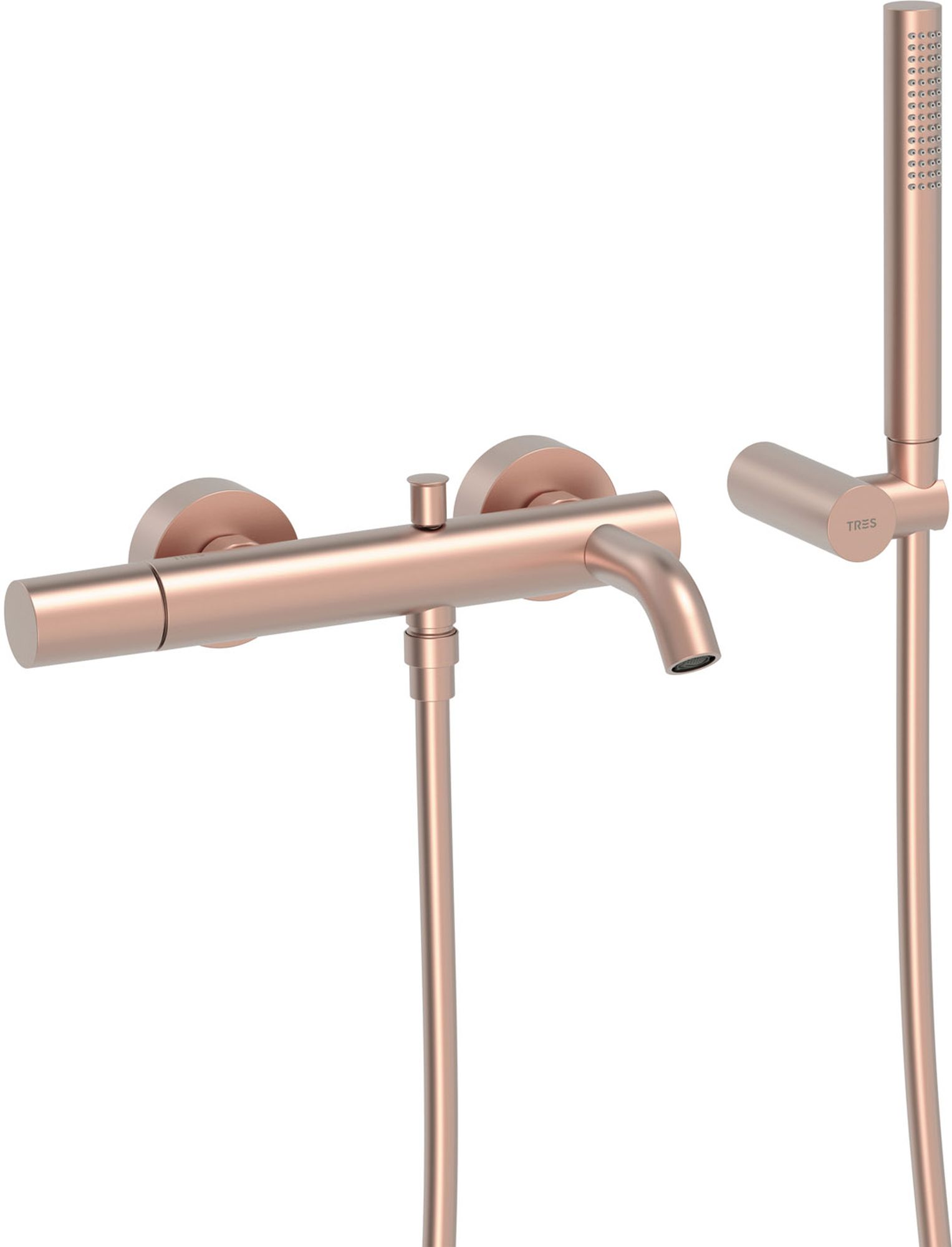 Tres Study Exclusive Badewannen- und Duscharmatur Wandmontage || 26117001OPM
