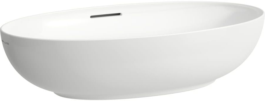 Laufen Il Bagno Alessi Waschbecken 70x38 cm oval Aufsatzwaschbecken weiß H8189784001091