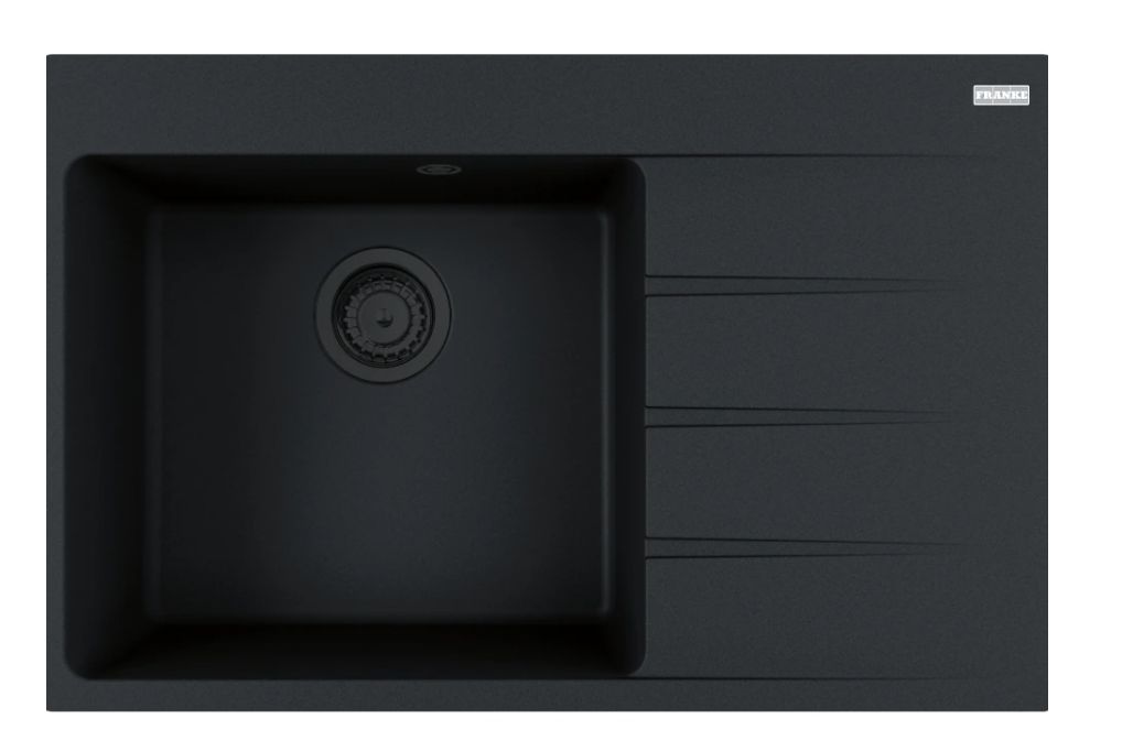 Franke Centro granitspüle 78x50 cm schwarz 114.0693.565