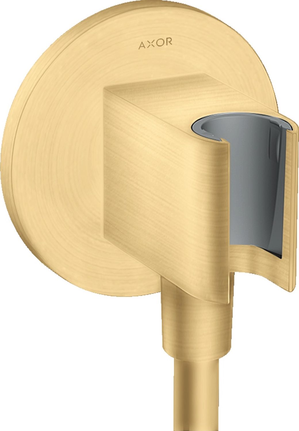 Axor FixFit Winkelanschluss mit Griff gold 36733250