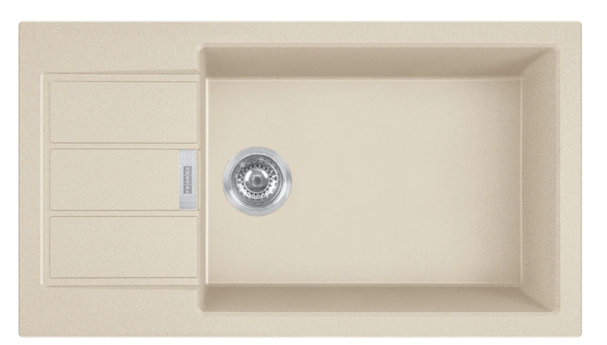 Franke Sirius Slim Tektonit-Waschbecken 78x43.5 cm beige 143.0671.691