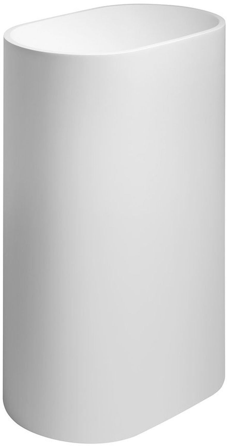 Sapho Treva Waschbecken 56.5x36.2 cm oval Freistehend weiß TR565