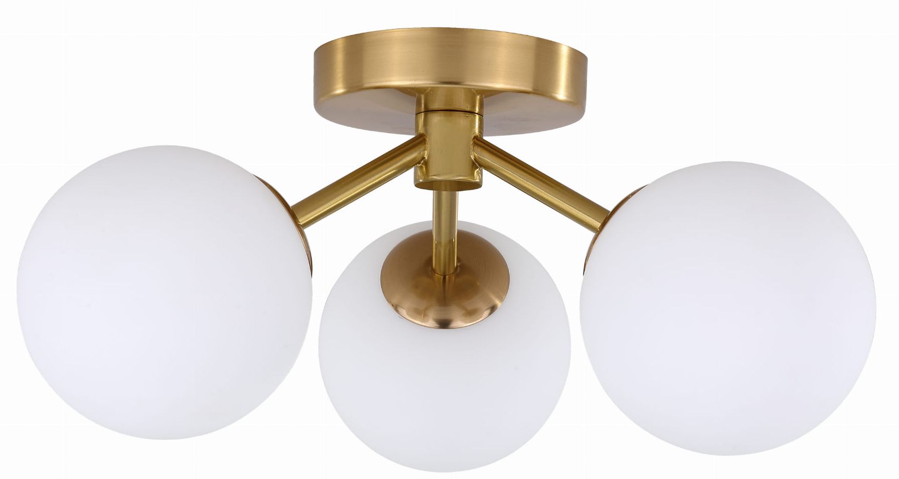Light Prestige Dorado Deckenlampe 3x40 W weiß-gold LP-002/3C