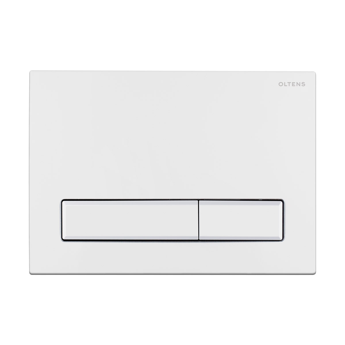 Oltens Torne Betätigungsplatte für Toilette weiß matte 57101900
