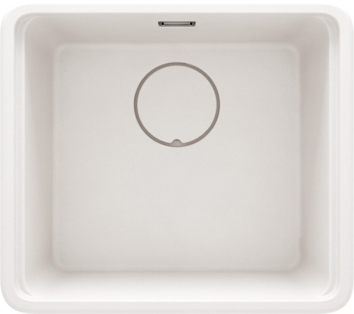 Deante Momi Granitspüle 50x44 cm weiß ZKM_A10A