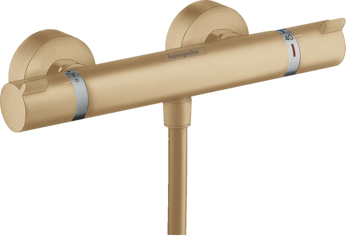 Hansgrohe Ecostat Duschbatterie Wandmontage mit Thermostat || 13116140