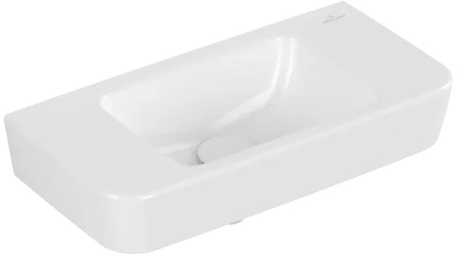 Villeroy & Boch O.Novo Waschbecken 50x25 cm rechteckig Klassisch weiß 43425301
