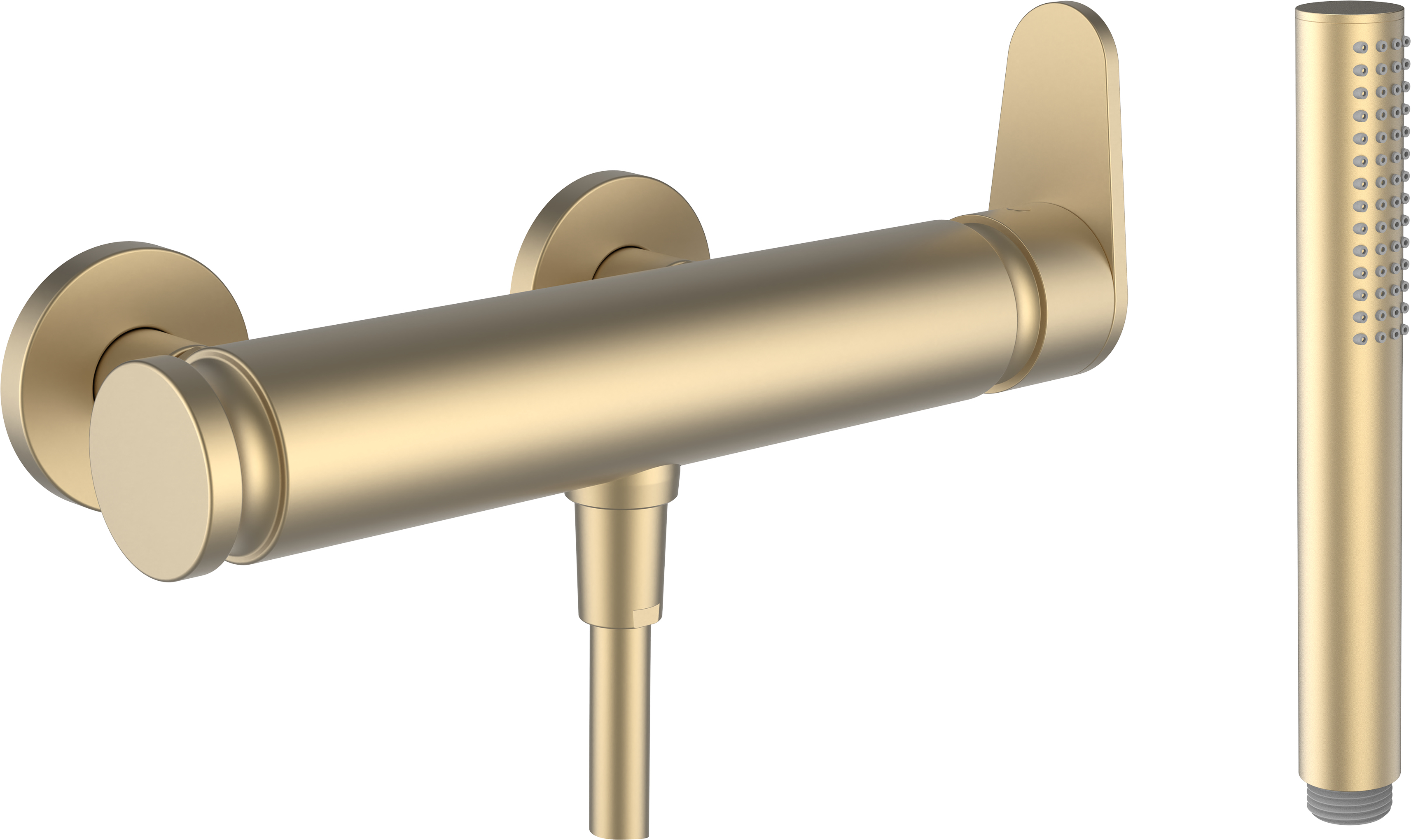 Laufen The New Classic Duscharmatur Wandmontage gold HF900550462000