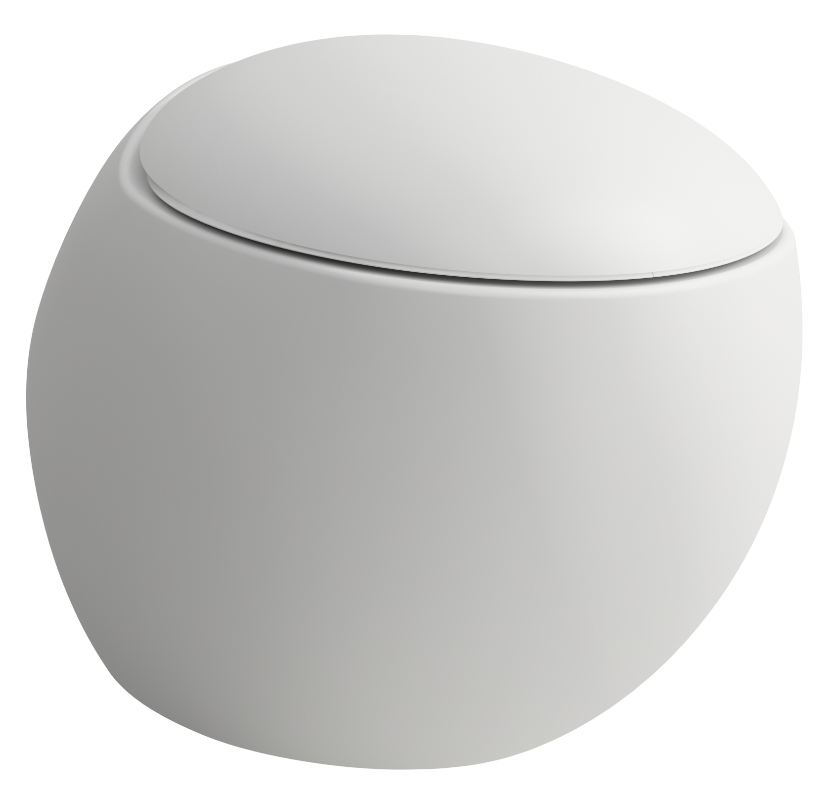 Laufen Il Bagno Alessi WC-Becken hängend Spülrandlos weiß Matte H8209717570001