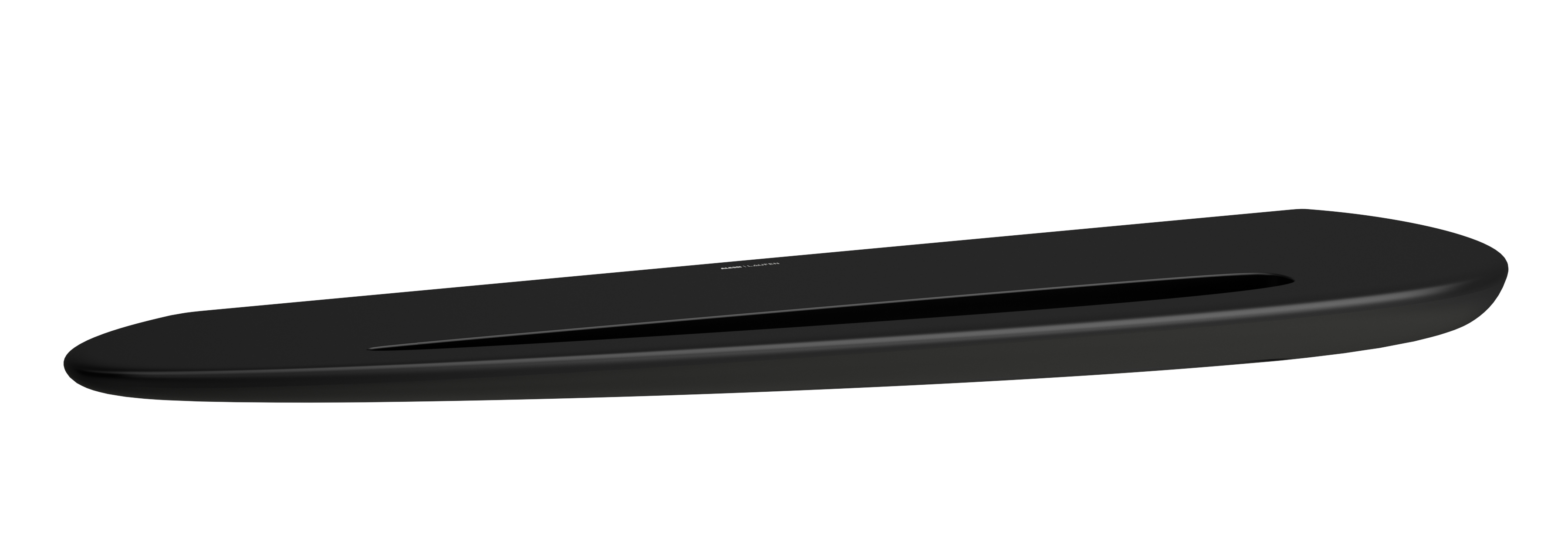Laufen Il Bagno Alessi Badezimmerregal 63 cm schwarz H8709727160001