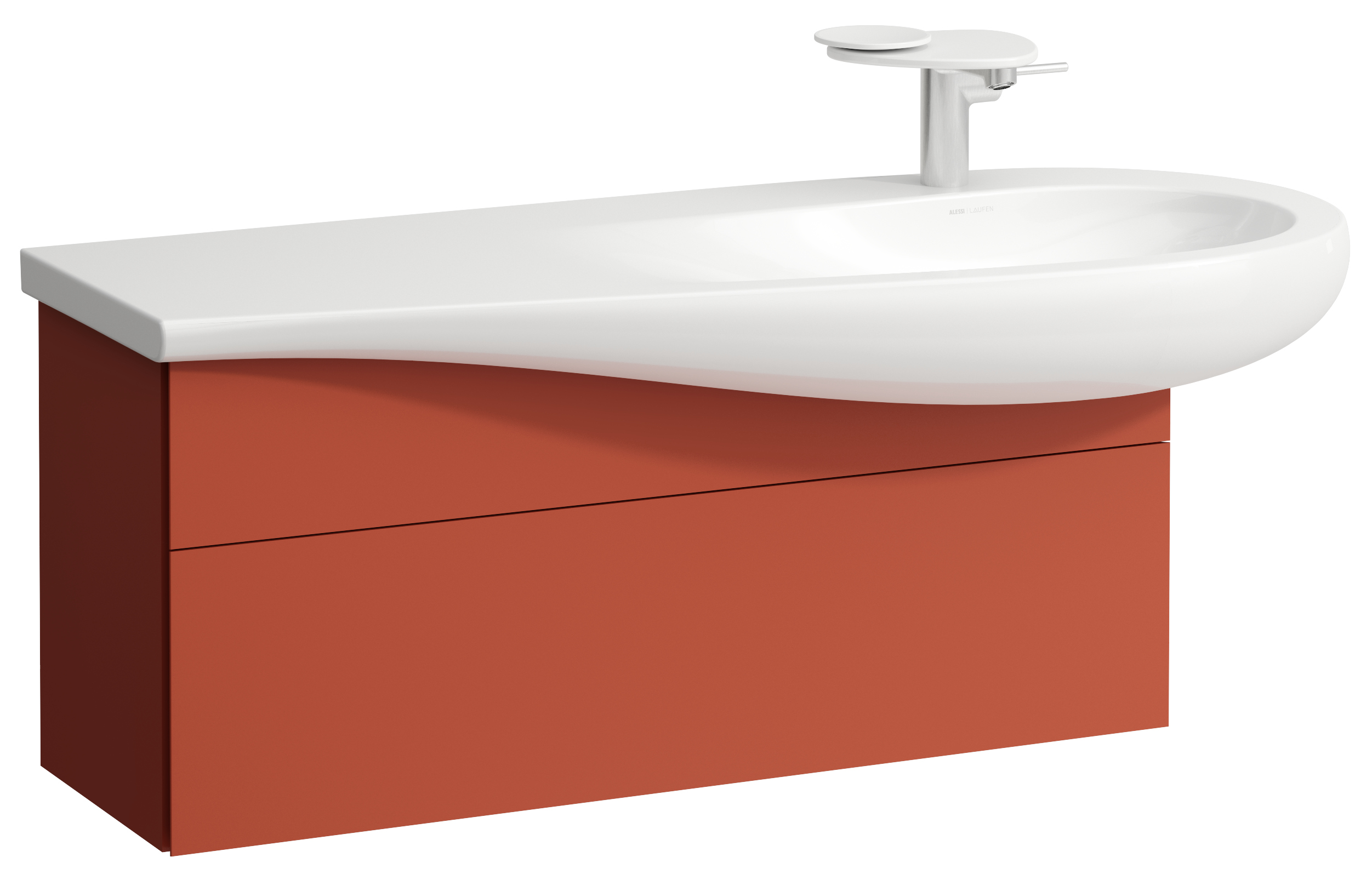 Laufen Il Bagno Alessi Badschrank 99.5x32x34 cm Unterschrank hängend H4304310972691