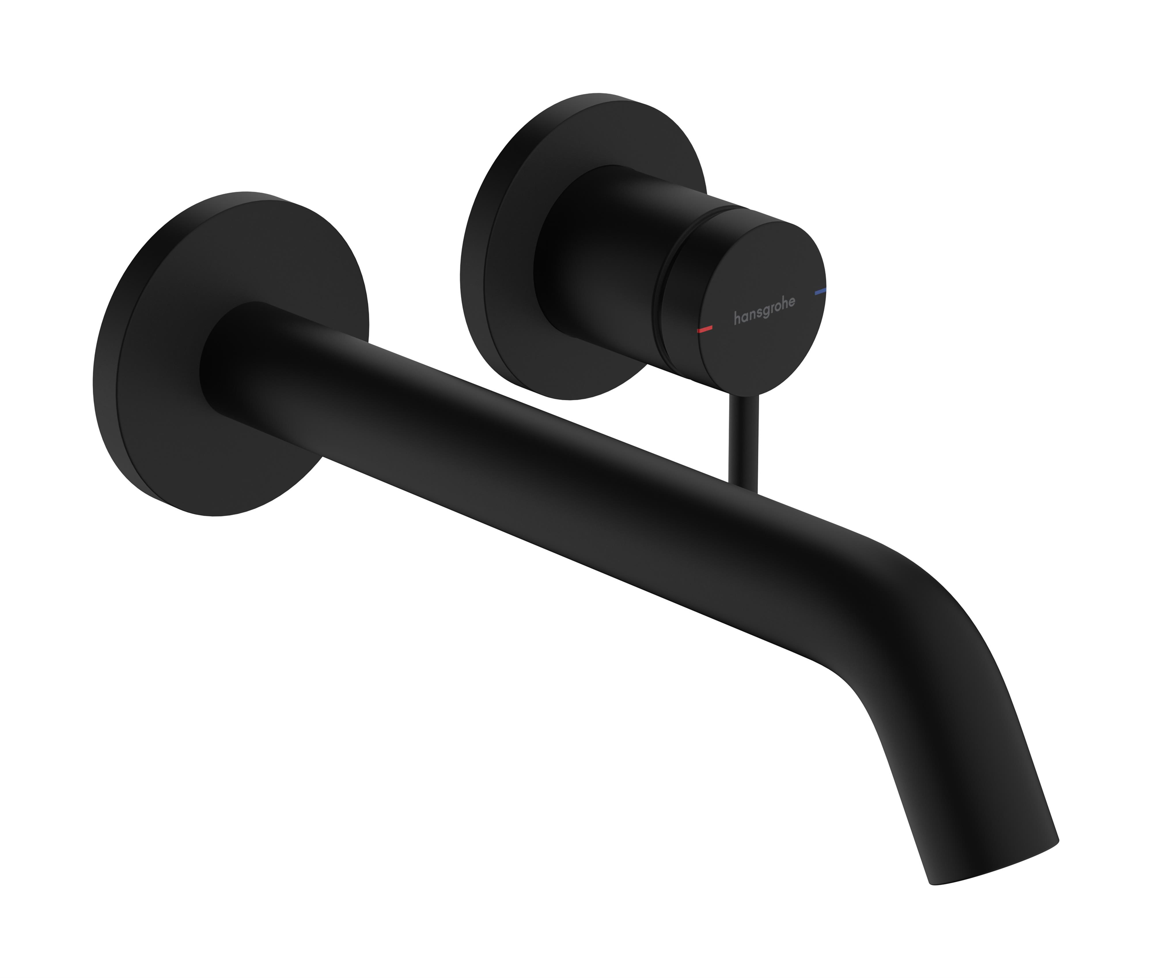 Hansgrohe Tecturis S Waschtischarmatur Unterputz schwarz 73351670