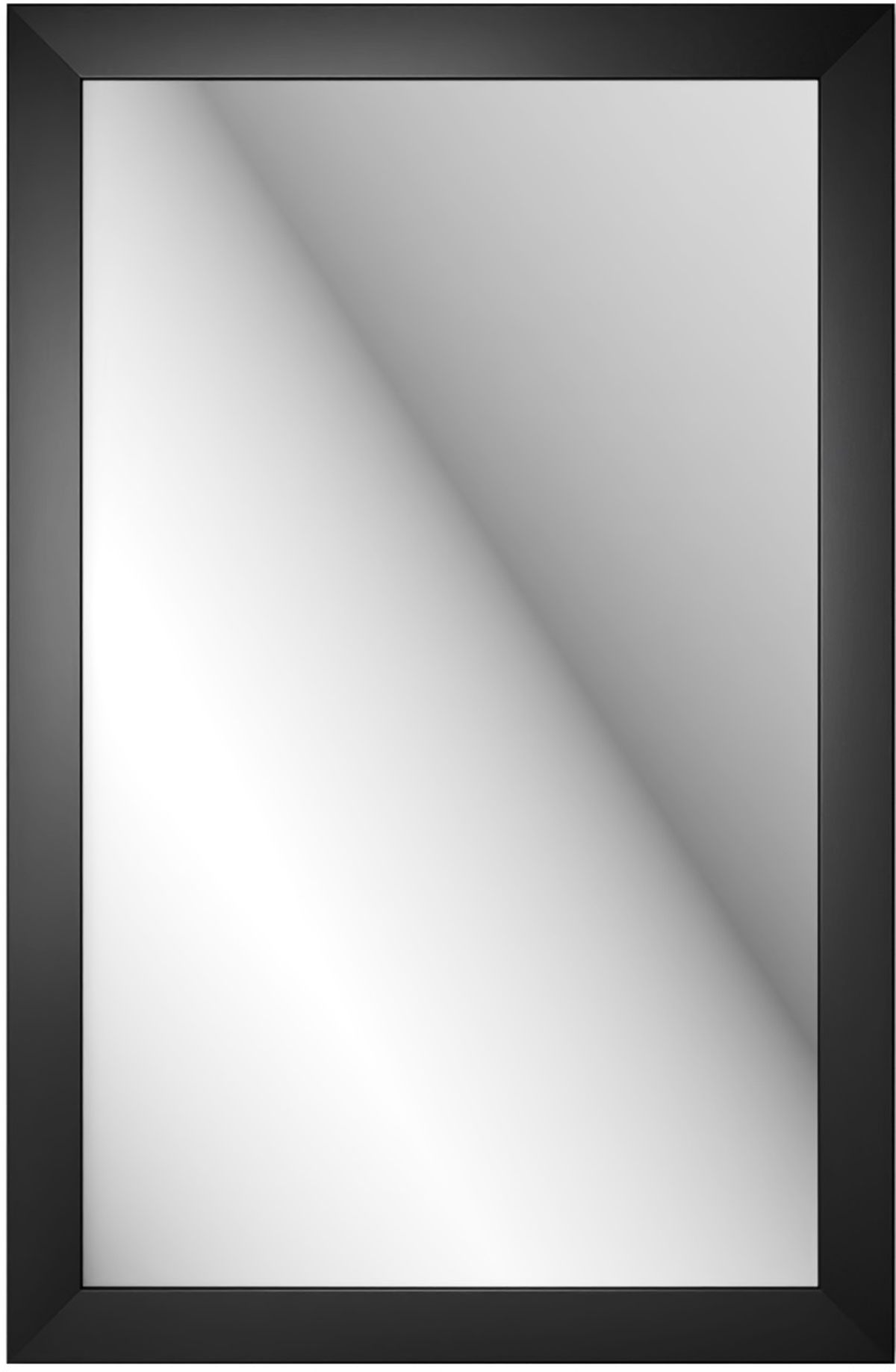 Styler Lahti Spiegel 47x72 cm rechteckig schwarz LU-12304