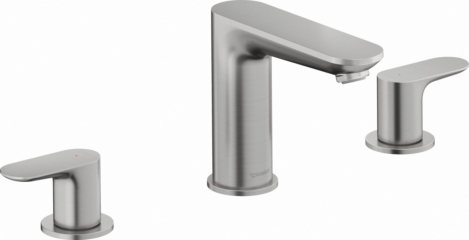 Duravit Wave Waschtischarmatur Stehend stahl WA1060005070