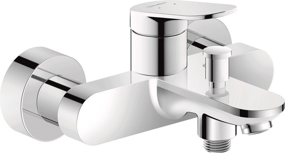 Duravit Wave Badewannen- und Duscharmatur Wandmontage chrom WA5230000010