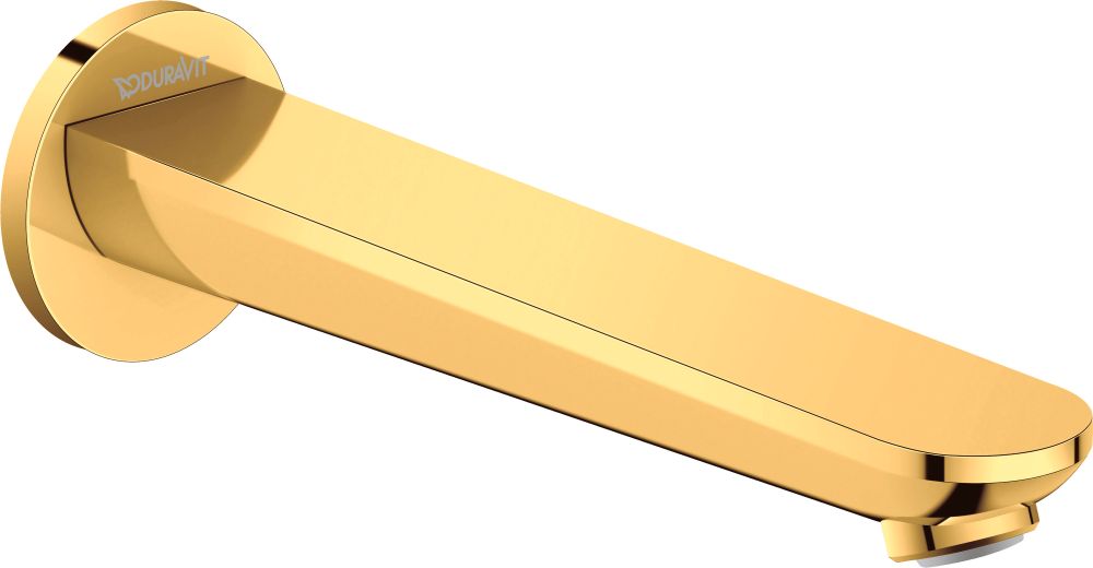 Duravit Wave Auslauf für Badewannenarmatur für Badewanne gold WA5240010034
