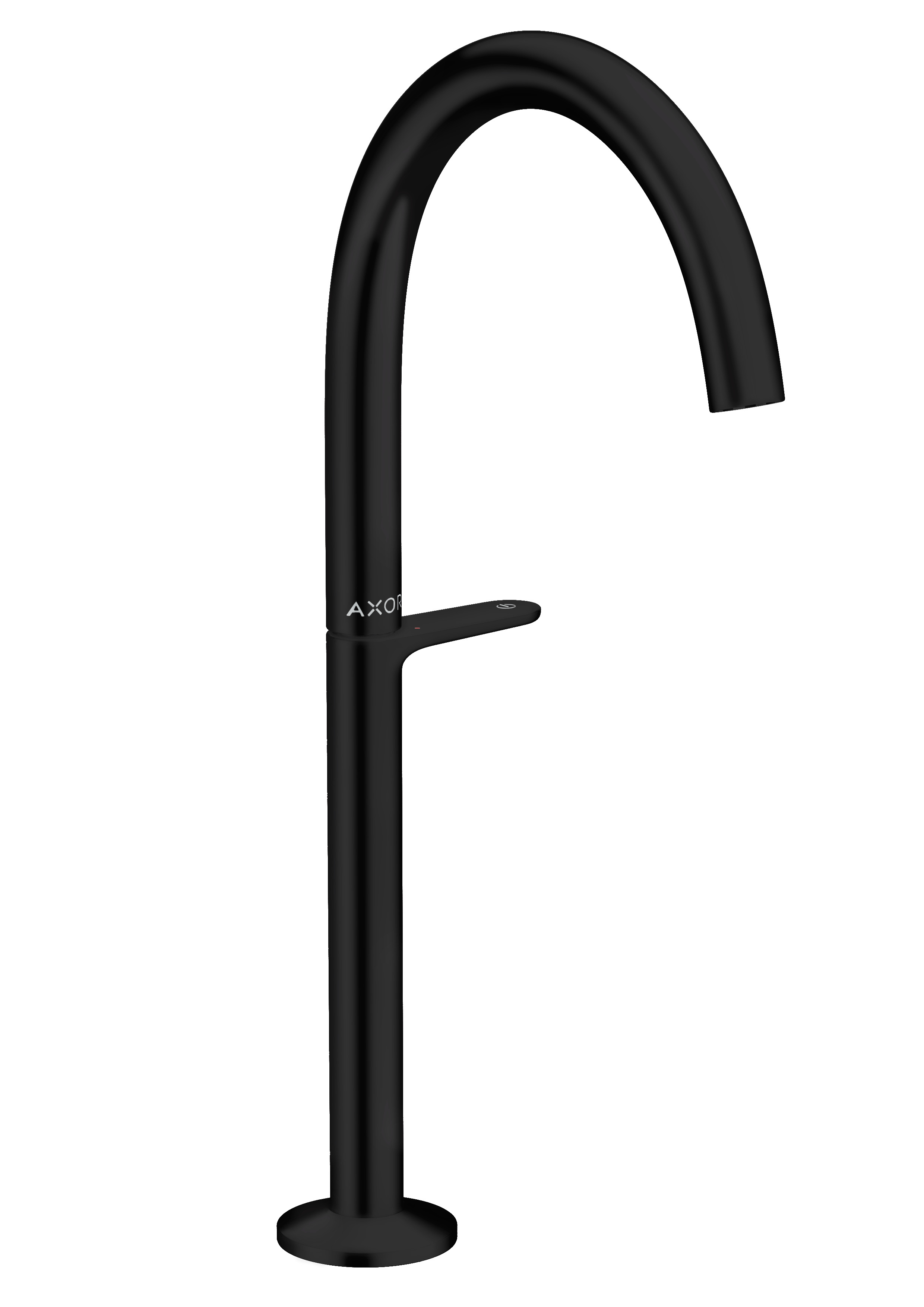 Axor One Waschtischarmatur Stehend schwarz 48030670