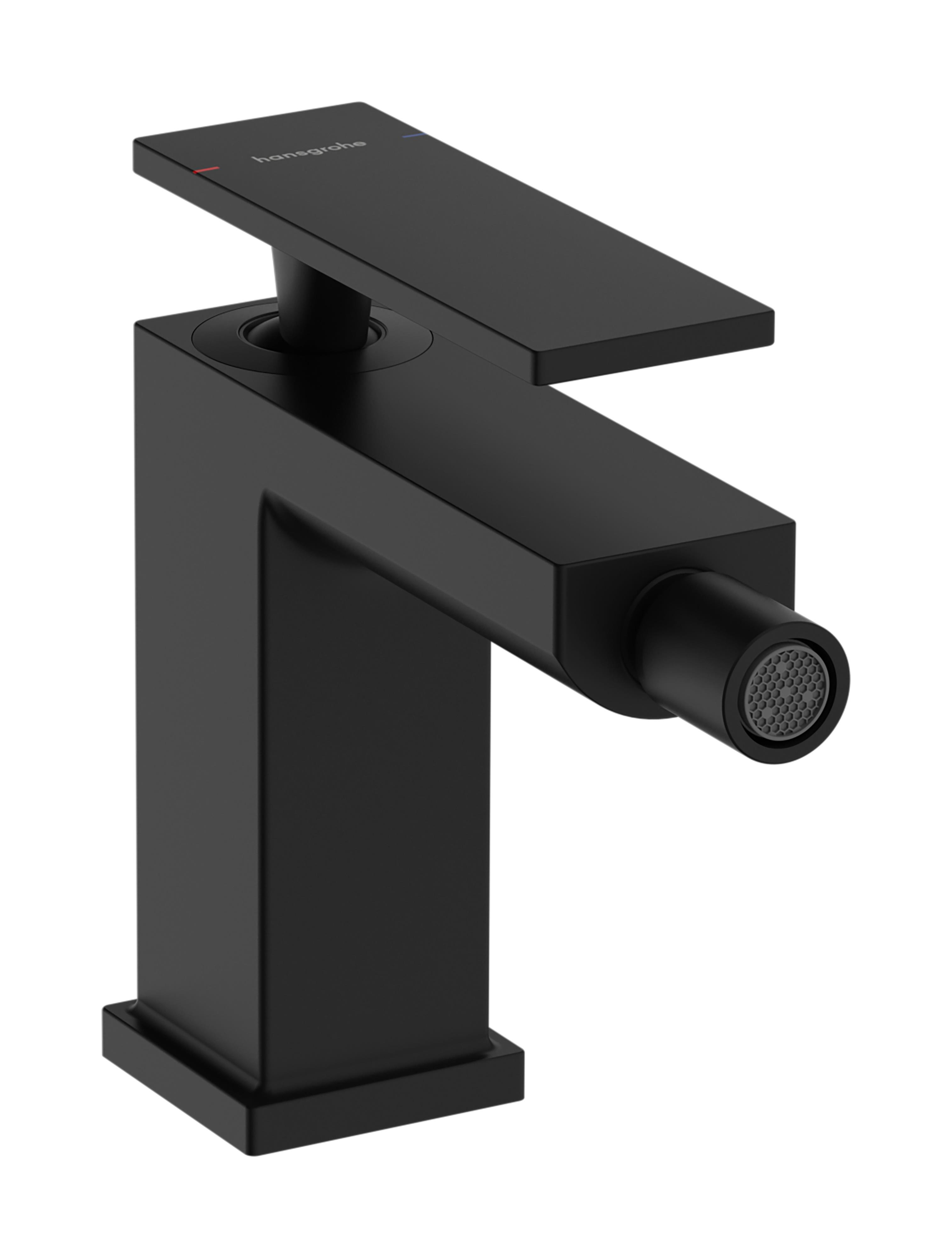 Hansgrohe Tecturis E Bidet-Wasserhahn stehend schwarz 73200670