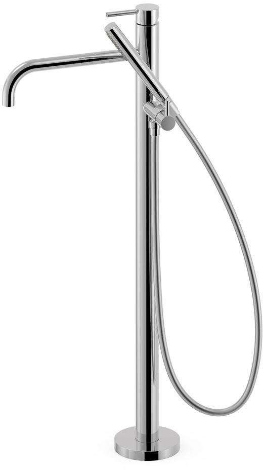 Tres Study Exclusive Badewannen- und Duscharmatur freistehend chrom 26247005
