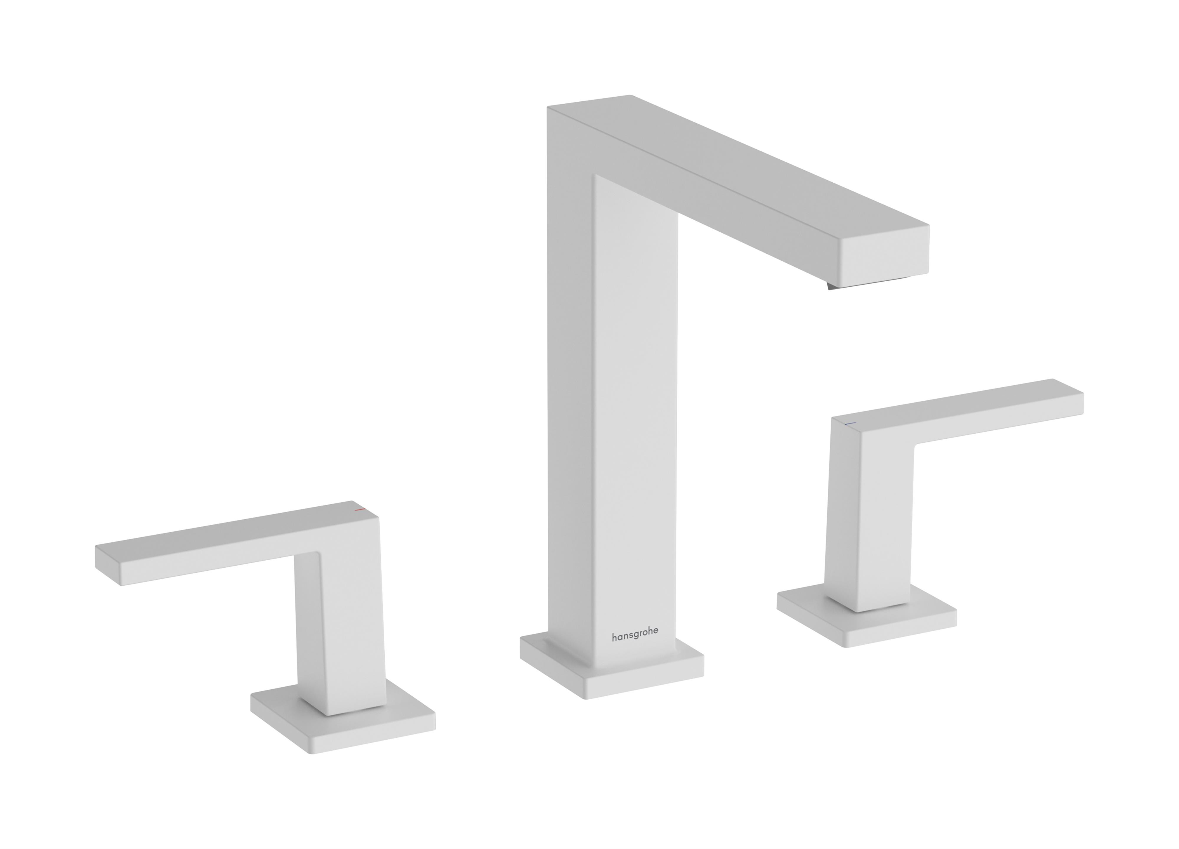 Hansgrohe Tecturis E Waschtischarmatur Stehend weiß 73030700