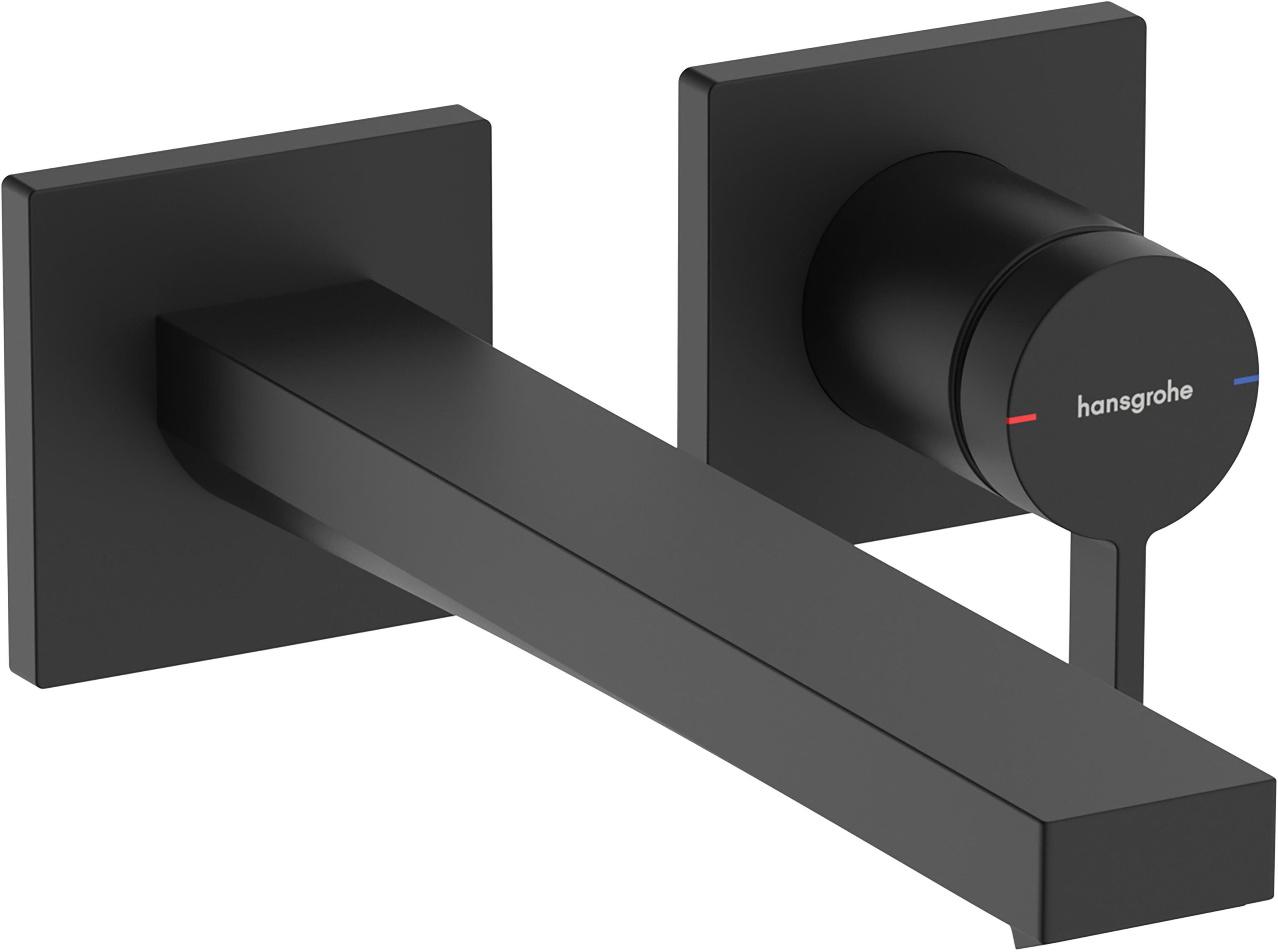 Hansgrohe Tecturis E Waschtischarmatur Unterputz schwarz 73051670