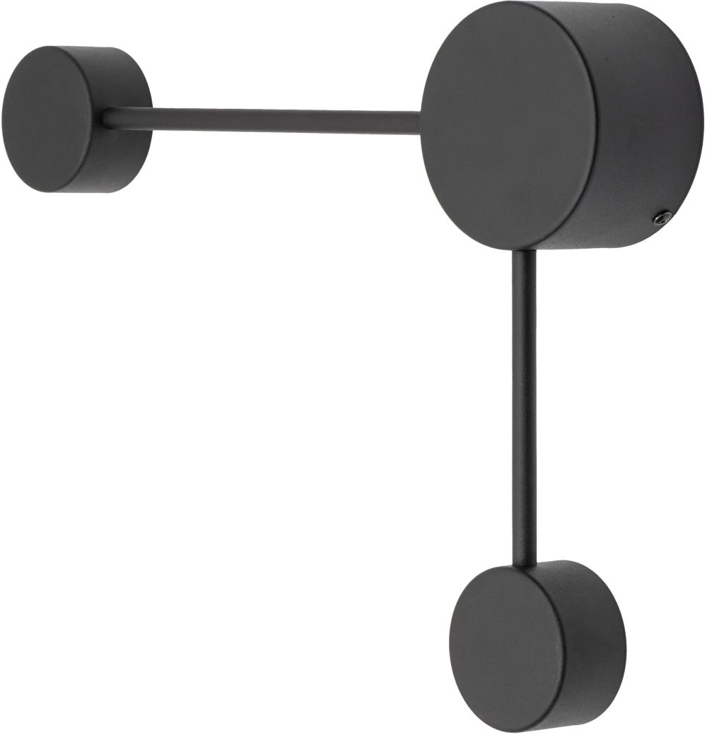 TK Lighting Avia Black Wandleuchte 2x10 W schwarz 6808
