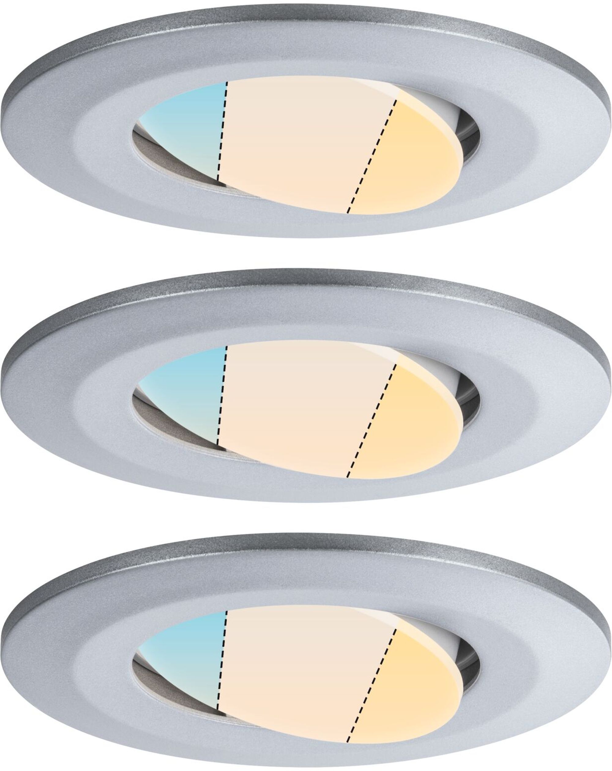 Paulmann Calla Eingebaute Lampe 3x5 W chrom 93095