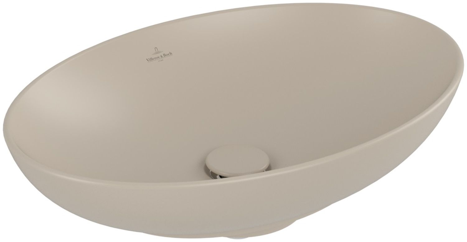 Villeroy & Boch Loop & Friends Waschbecken 56x38 cm oval Aufsatzwaschbecken 4A4701AM
