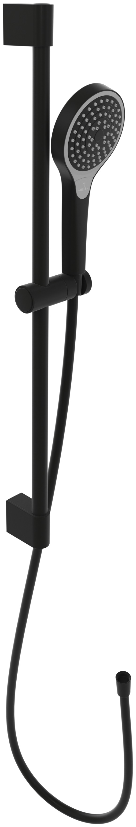 Villeroy & Boch Verve Showers Duschset Wandmontage schwarz TVS109007000K5
