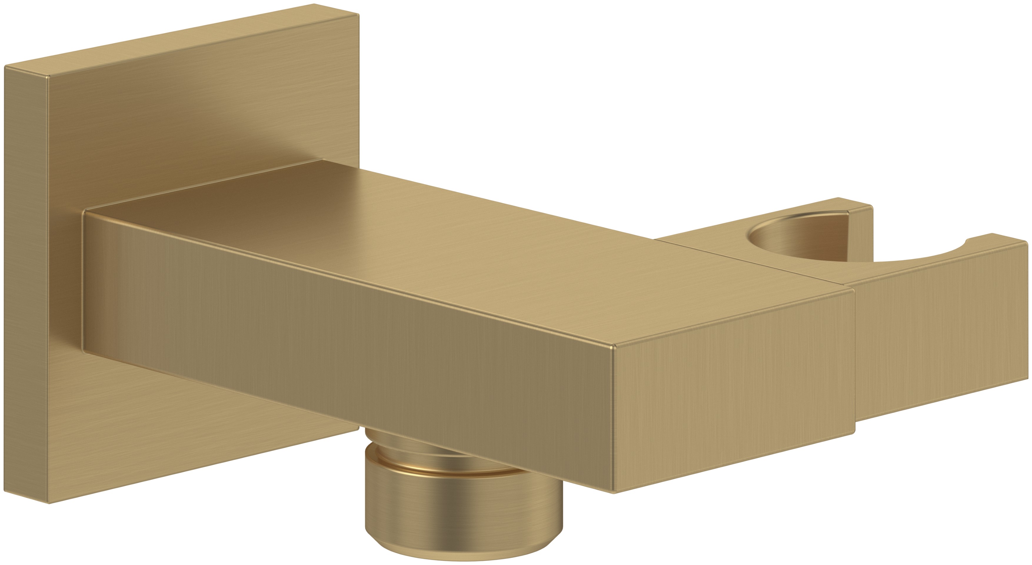 Villeroy & Boch Universal Showers Winkelanschluss mit Griff gold TVC00046300076