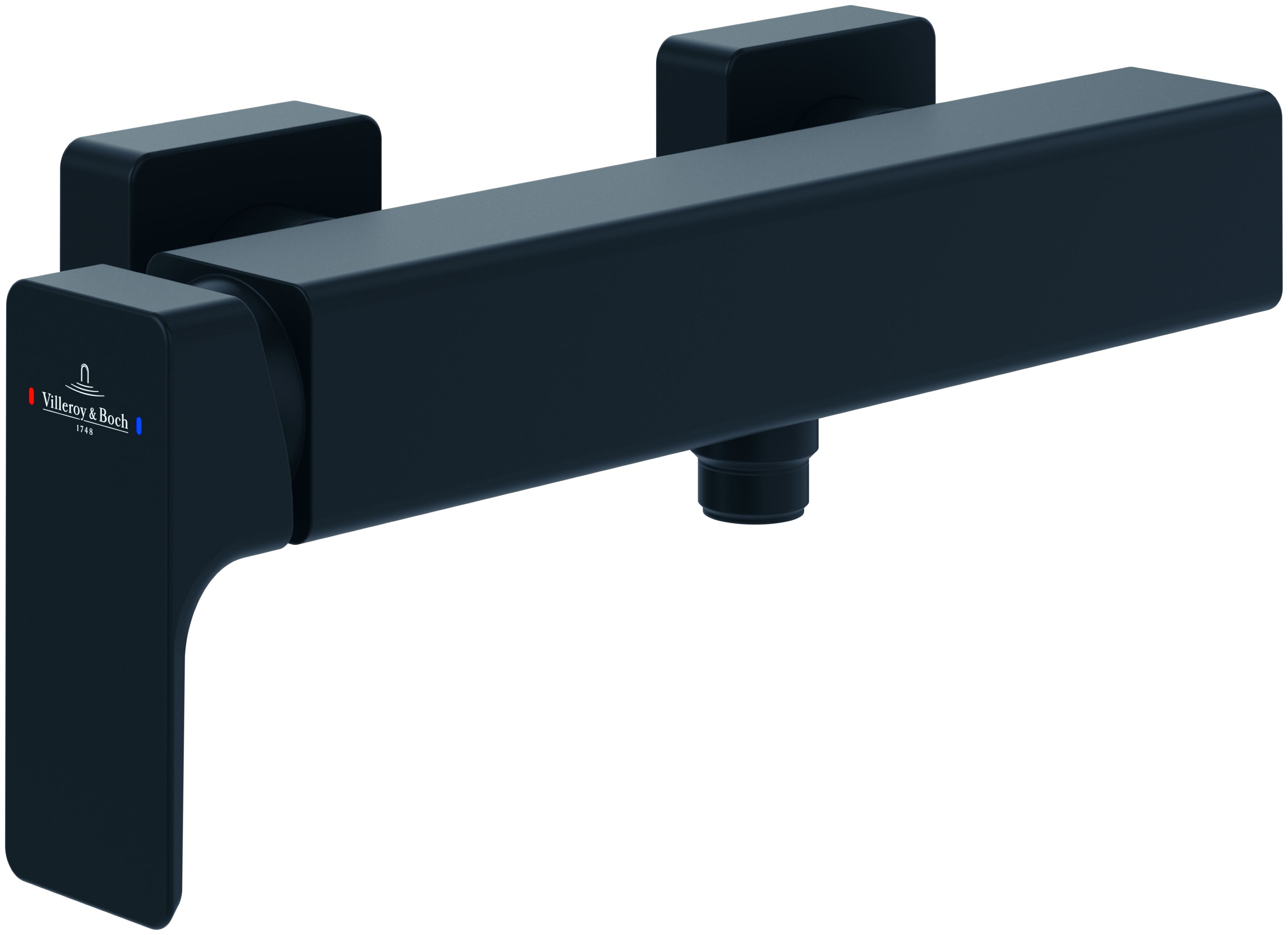 Villeroy & Boch Subway 3.0 Duscharmatur Wandmontage schwarz TVS112001000K5