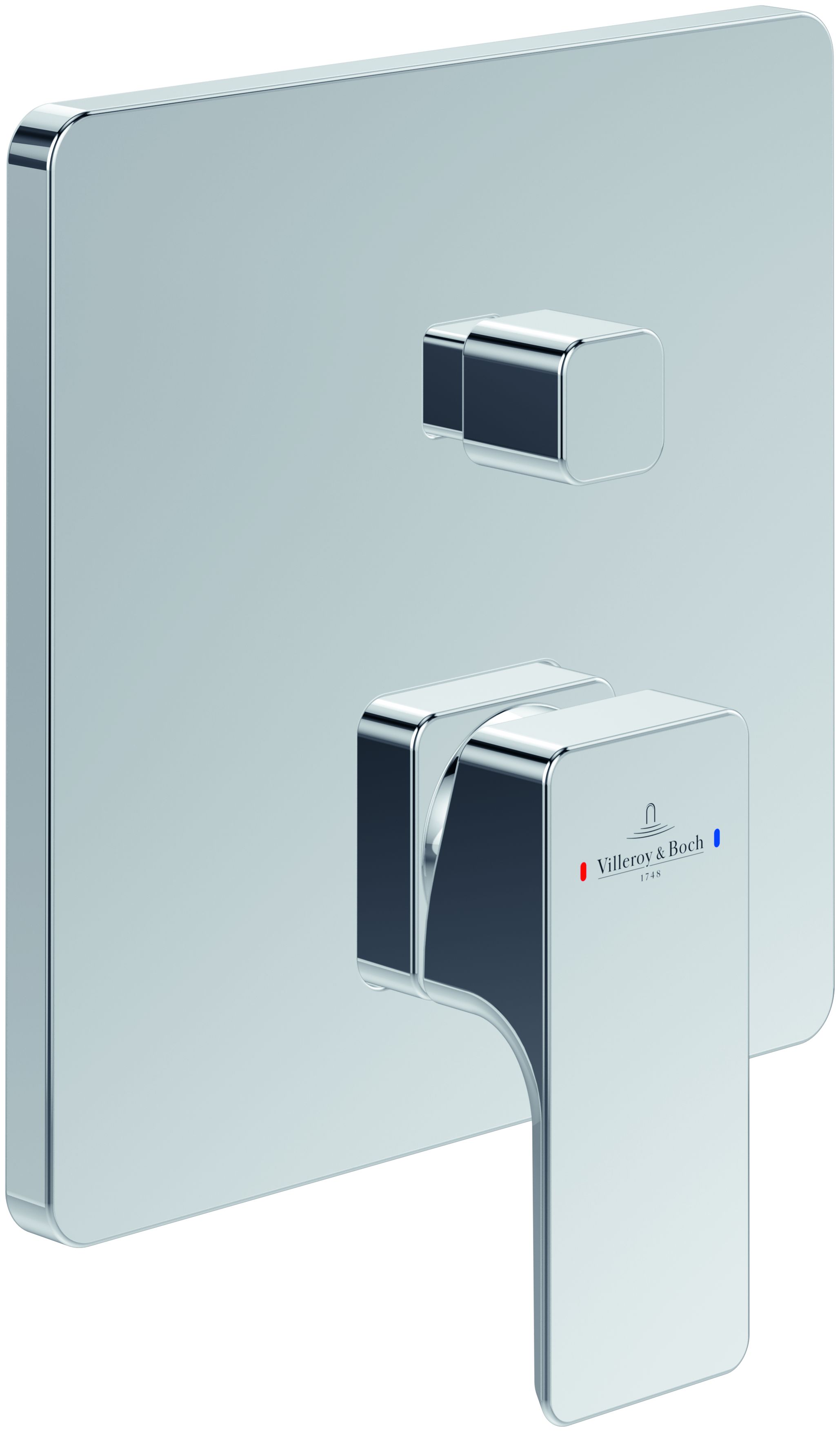 Villeroy & Boch Subway 3.0 bateria wannowo-prysznicowa podtynkowa chrom TVS11200300061