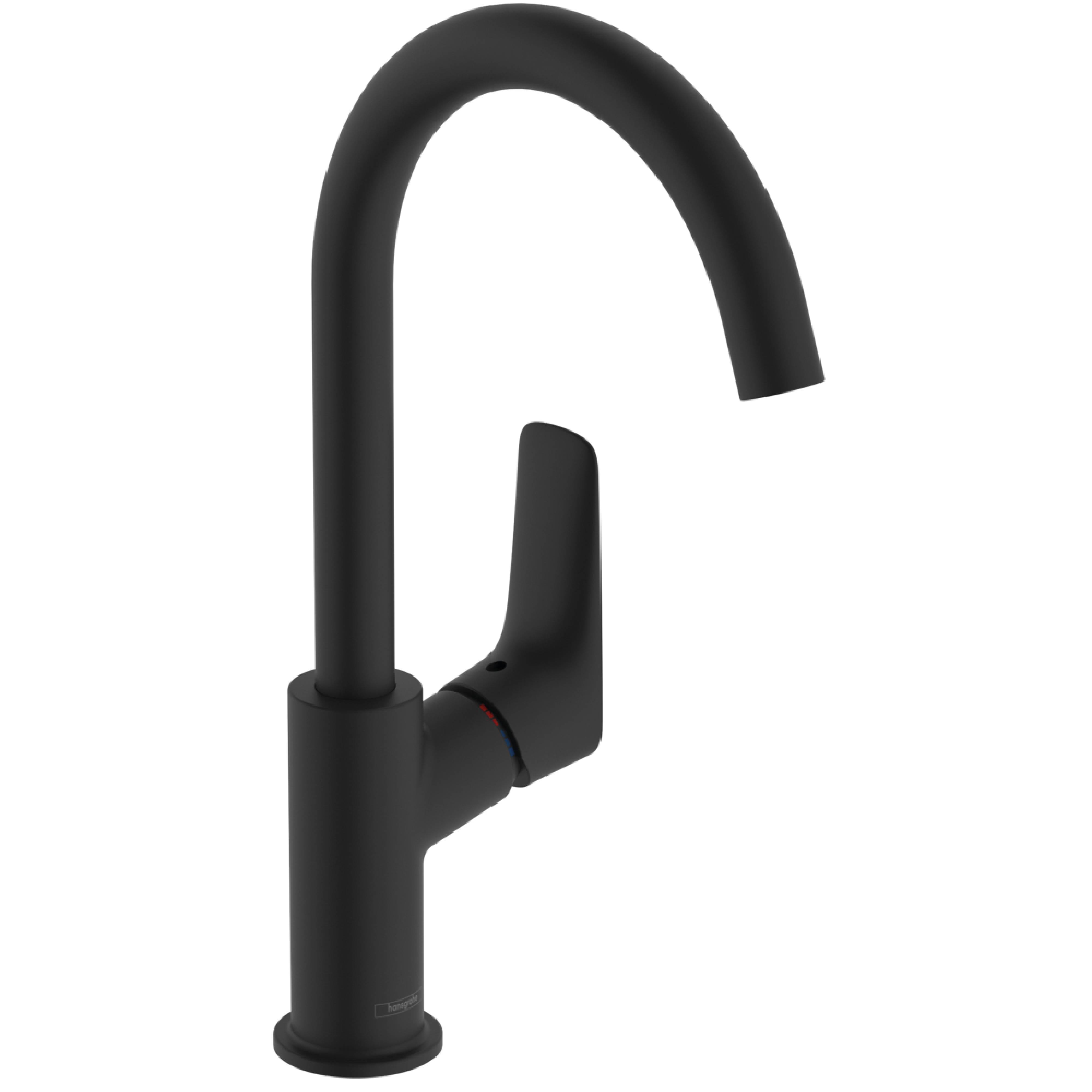 Hansgrohe Logis Waschtischarmatur Stehend schwarz 71131670