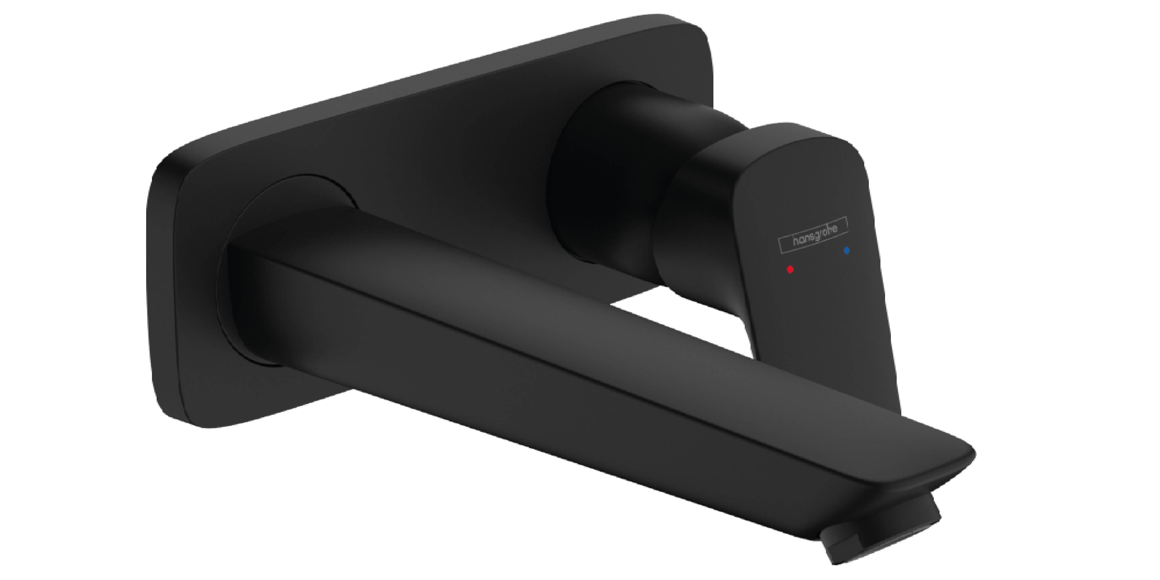 Hansgrohe Logis Waschtischarmatur Unterputz schwarz 71220670