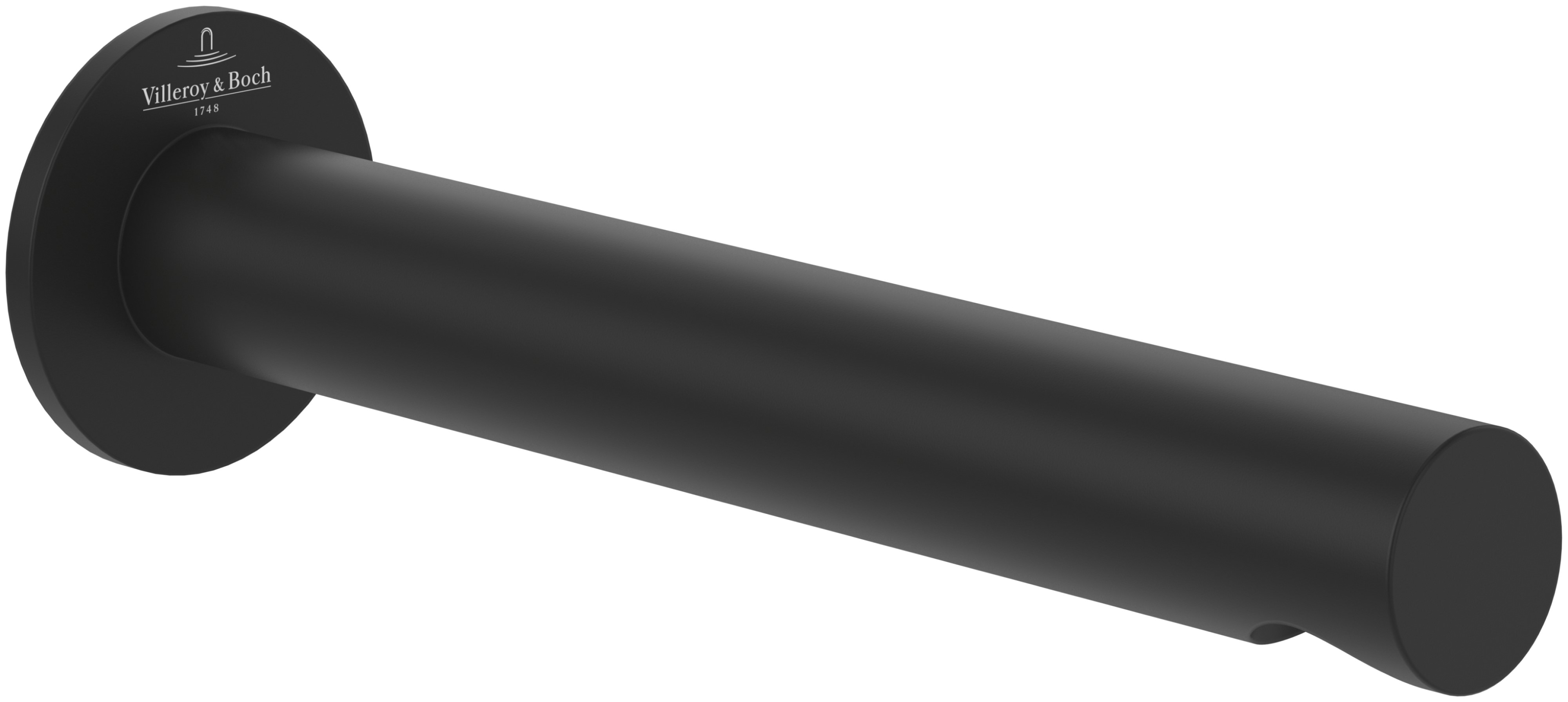 Villeroy & Boch Loop & Friends Auslauf für Badewannenarmatur schwarz TVT106505153K5