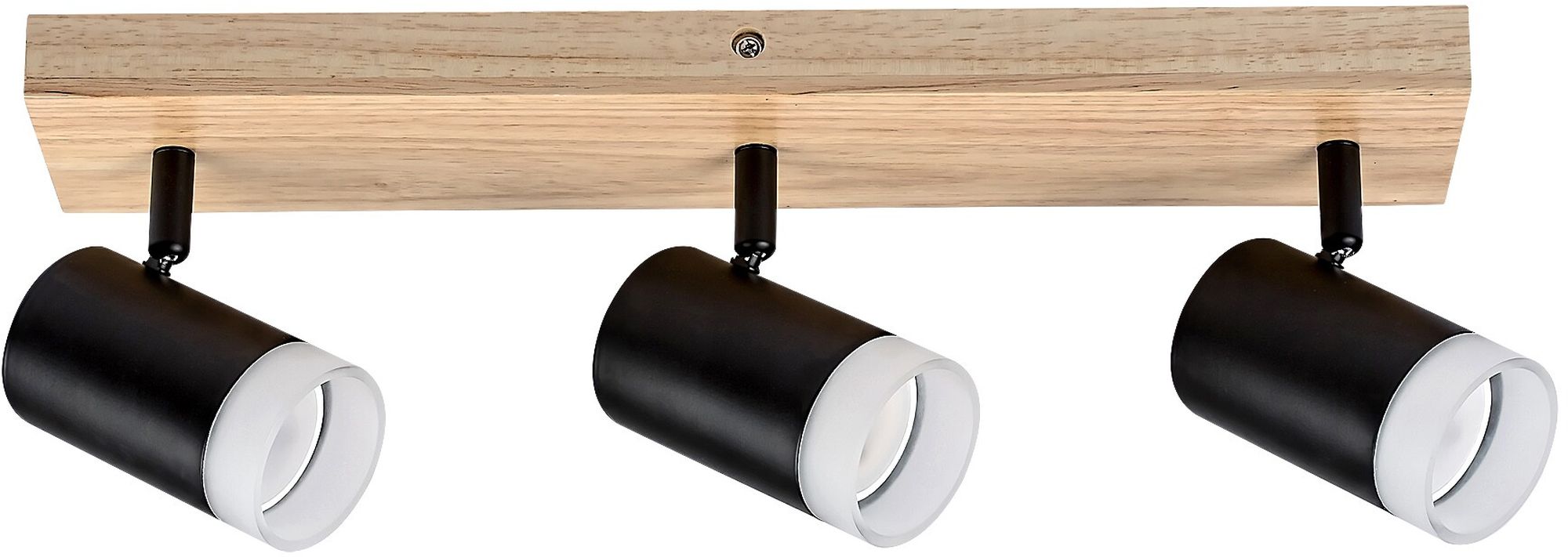 Rabalux Toras Deckenlampe 3x5 W schwarz-holz 73123
