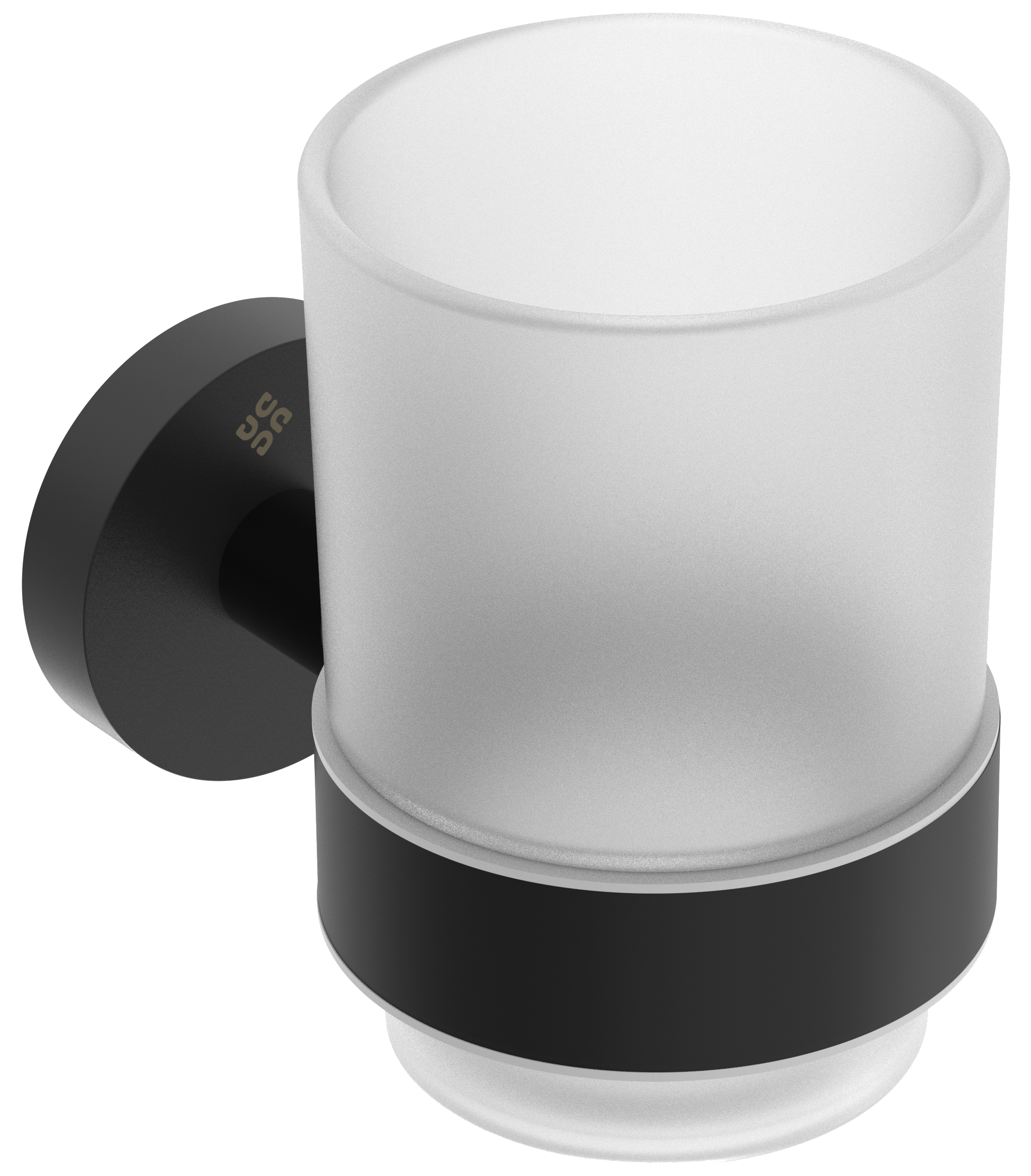 Deante Jasmin Zahnputzbecher schwarz ADJ_N911