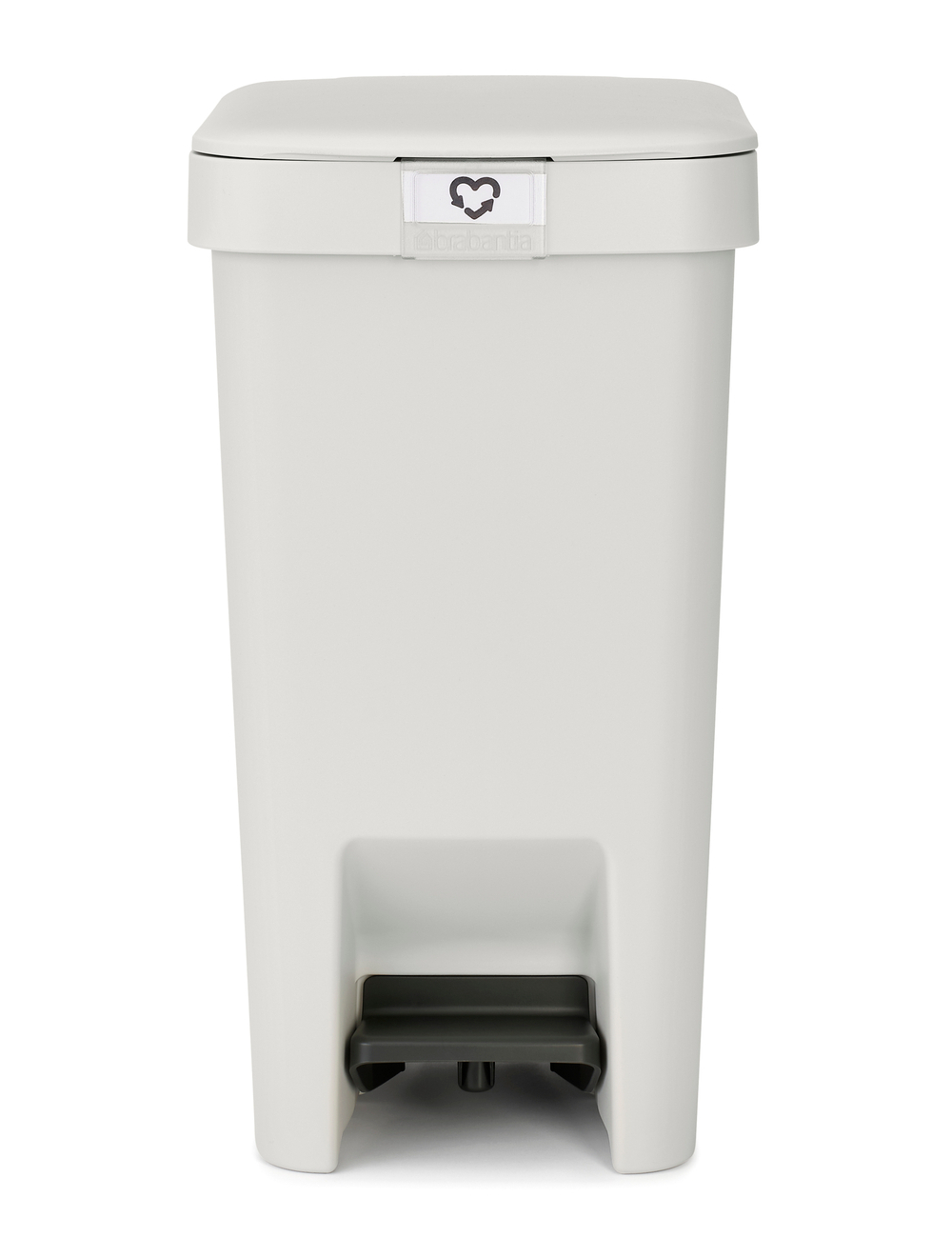 Brabantia StepUp Müllcontainer 10 l weiß-grau 800245