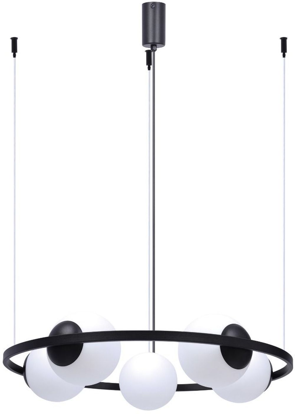 Zuma Line Orbit Pendelleuchte 5x40 W schwarz 5011