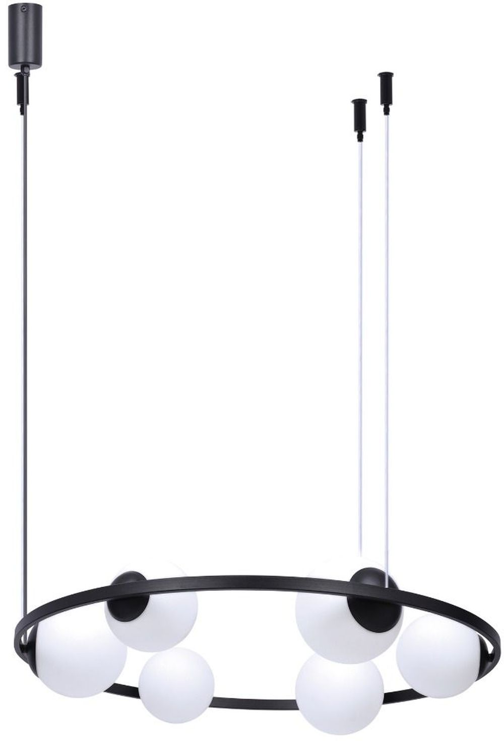 Zuma Line Orbit Pendelleuchte 6x40 W schwarz 5007